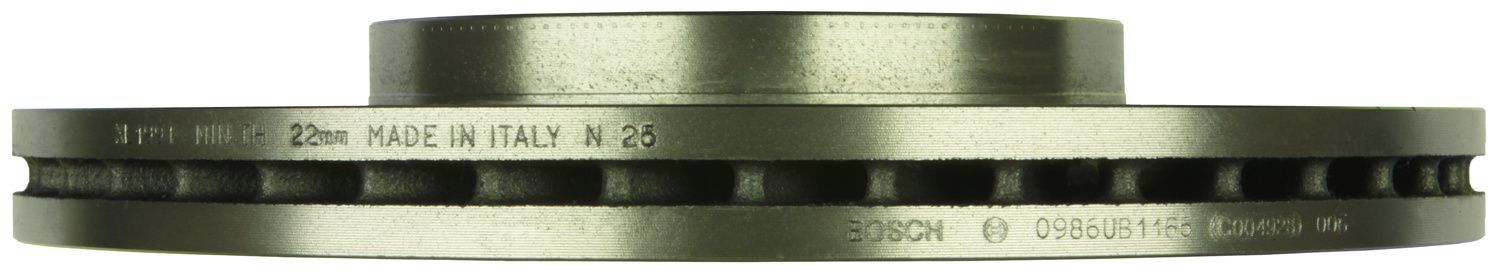 BOSCH BRAKE - Bosch QuietCast Disc Brake Rotor - BQC - 45011171