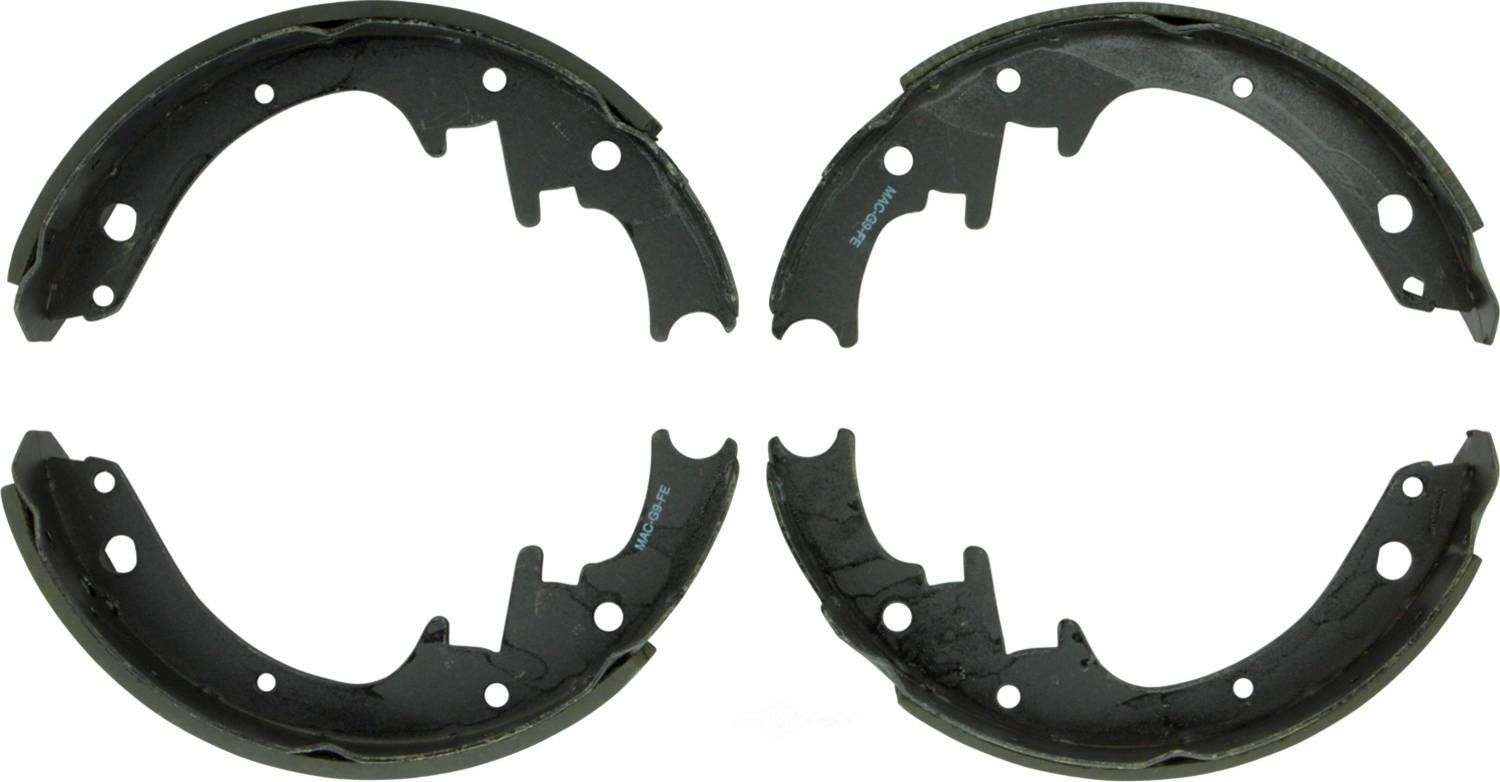 BOSCH BRAKE - Bosch Bonded Brake Shoe - BQC - bs169
