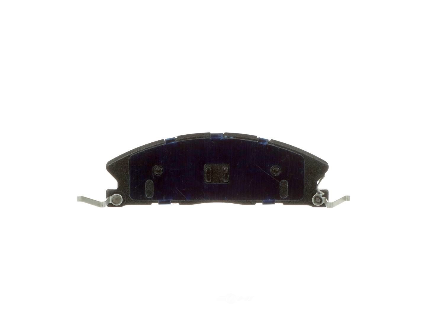 BOSCH BRAKE - Bosch Blue Semi-Metallic Brake Pads with Hardware - BQC - be1611ah