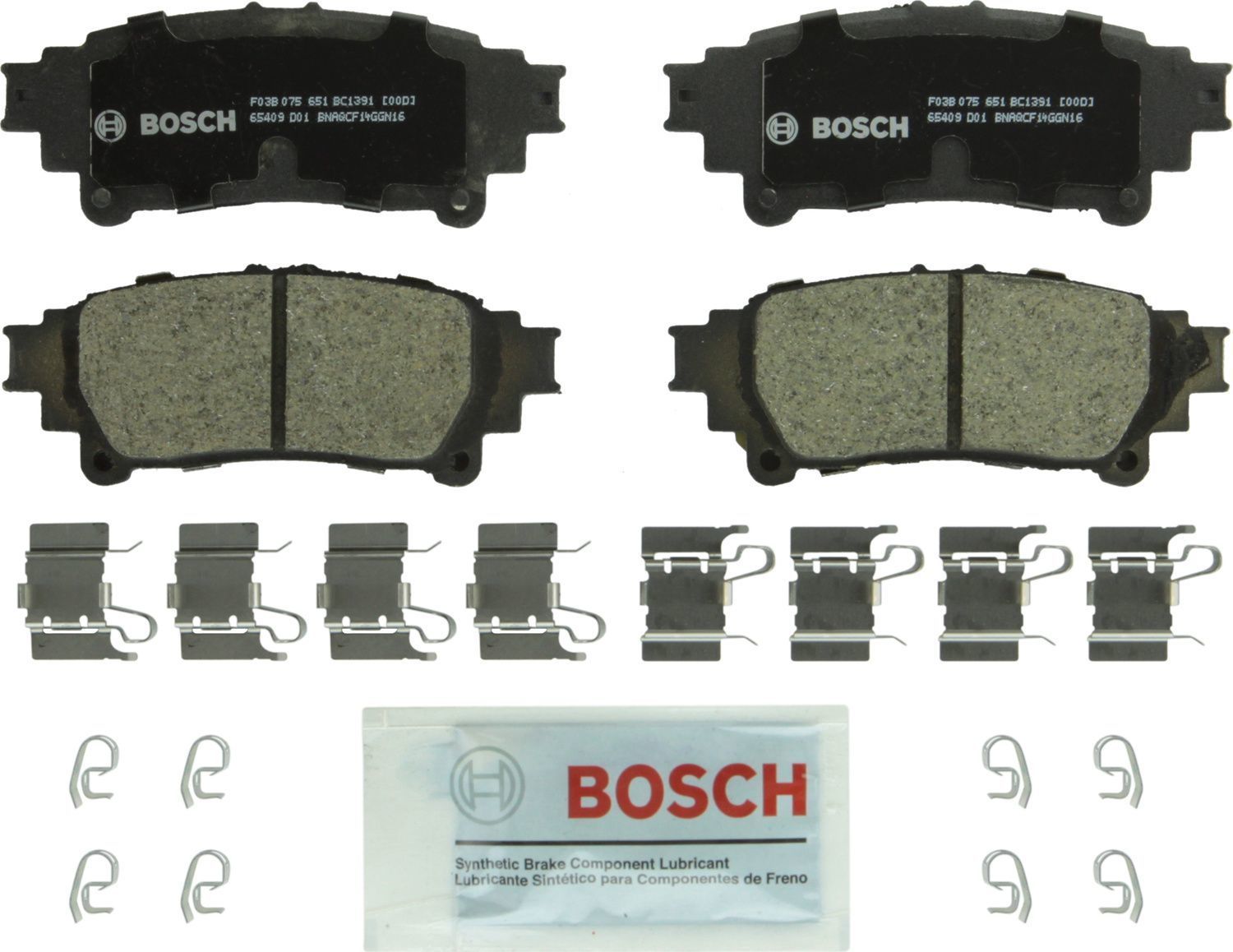 BOSCH BRAKE Bosch QuietCast Brake Pad Ceramic Brake Pads Part