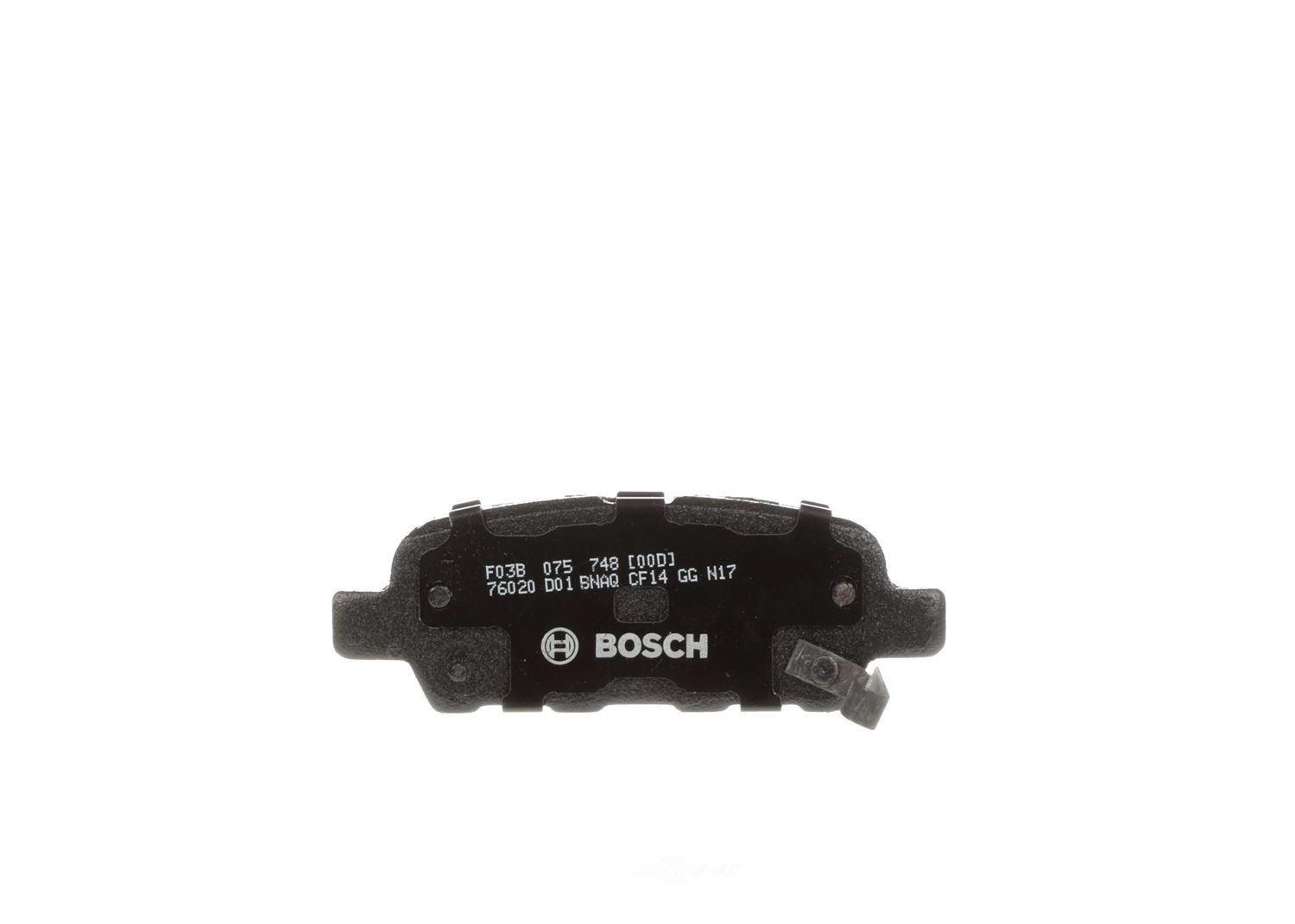 BOSCH BRAKE - Bosch QuietCast Brake Pad Ceramic Brake Pads (Rear) - BQC BC1415