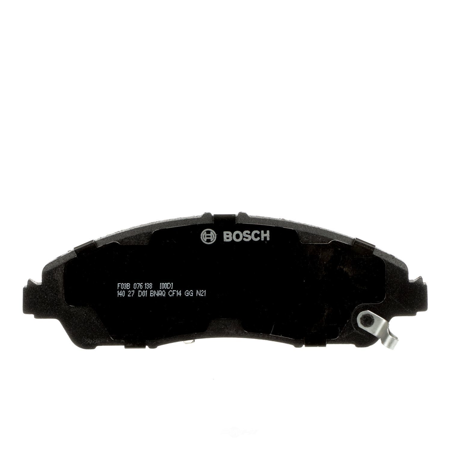 BOSCH BRAKE - Bosch QuietCast Brake Pad Ceramic Brake Pads (Front) - BQC BC1723