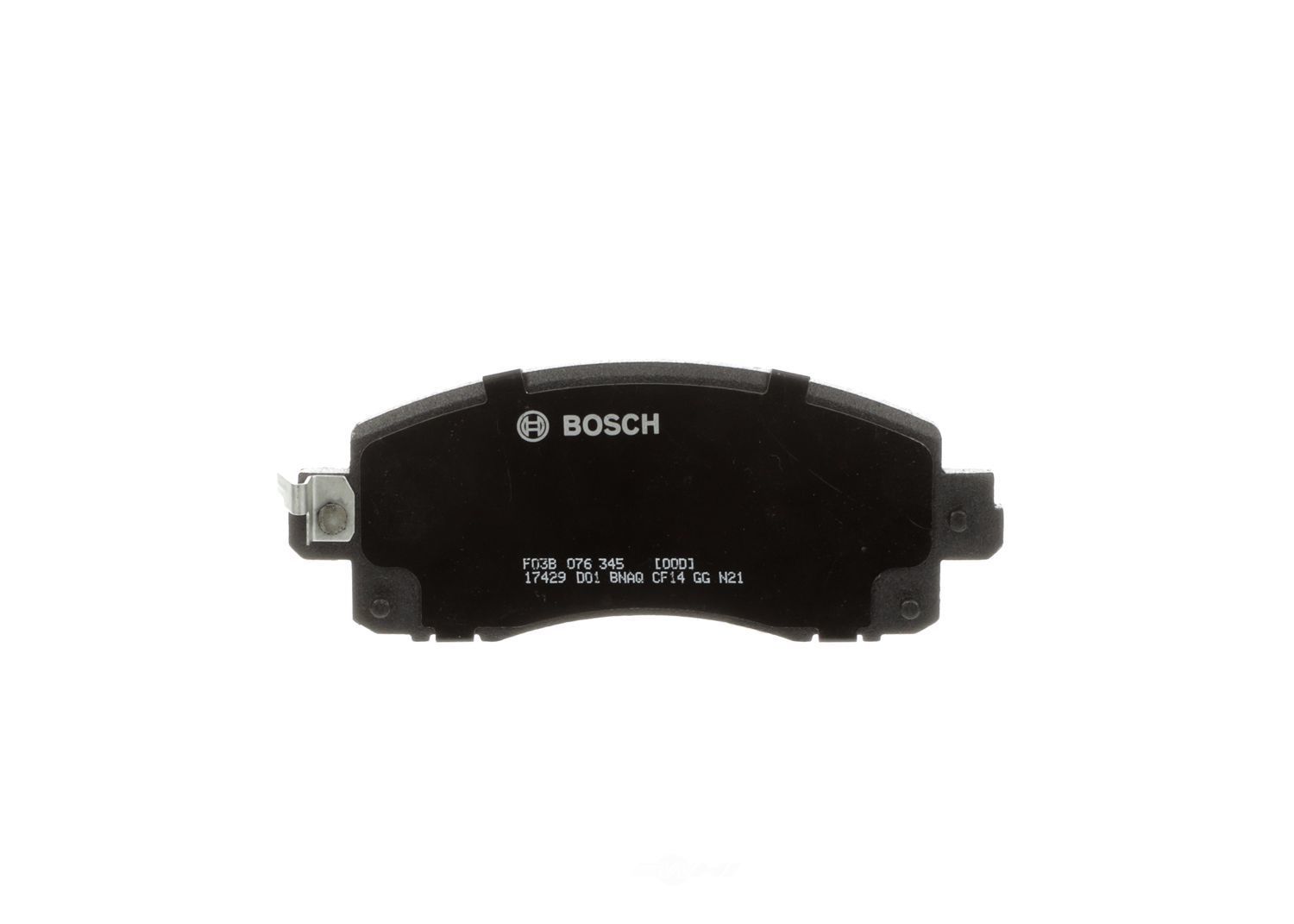 BOSCH BRAKE - Bosch QuietCast Brake Pad Ceramic Brake Pads (Front) - BQC BC2045