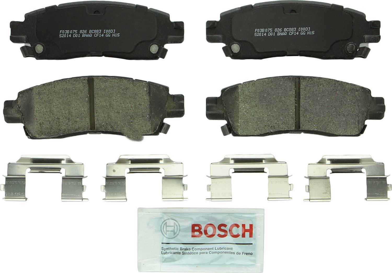 BOSCH BRAKE Bosch QuietCast Brake Pad Ceramic Brake Pads Part