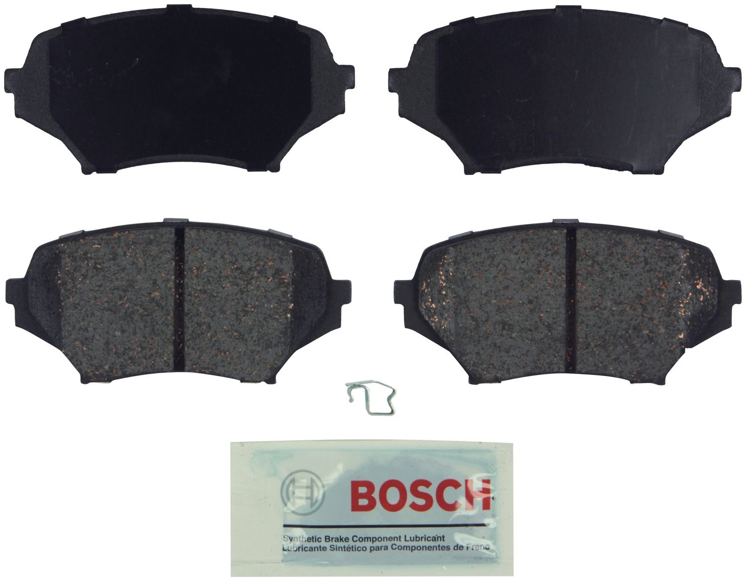 BOSCH BRAKE - Bosch Blue Ceramic Brake Pads with Hardware - BQC BE1179