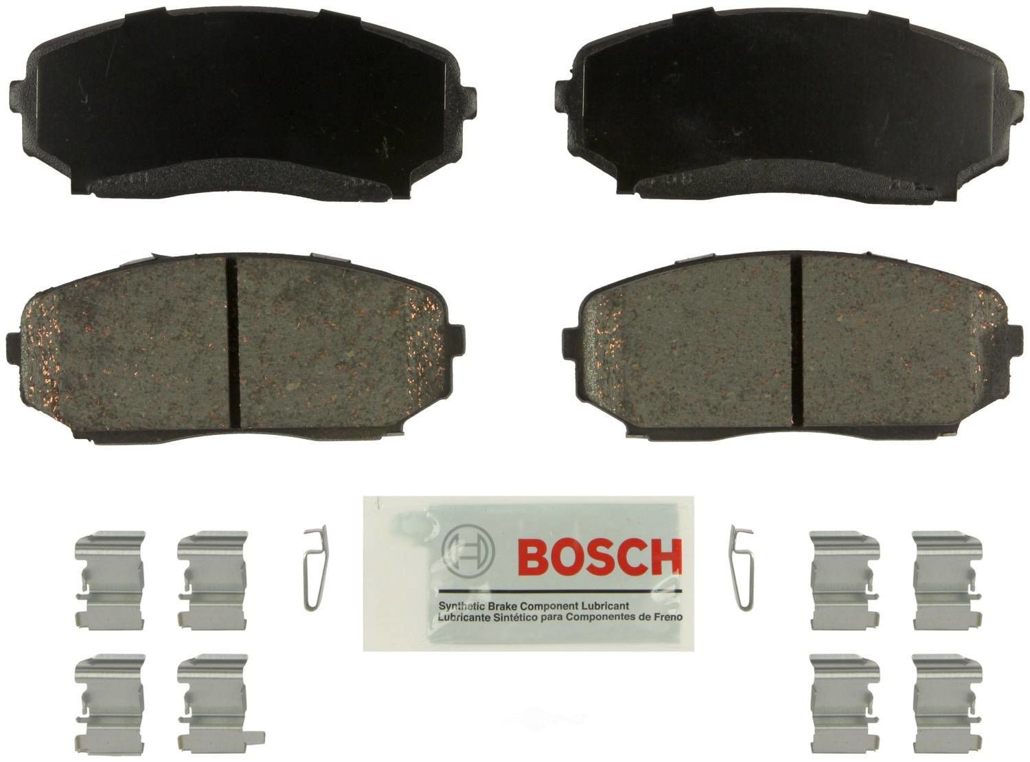 BOSCH BRAKE Bosch Blue Ceramic Brake Pads with Hardware Part