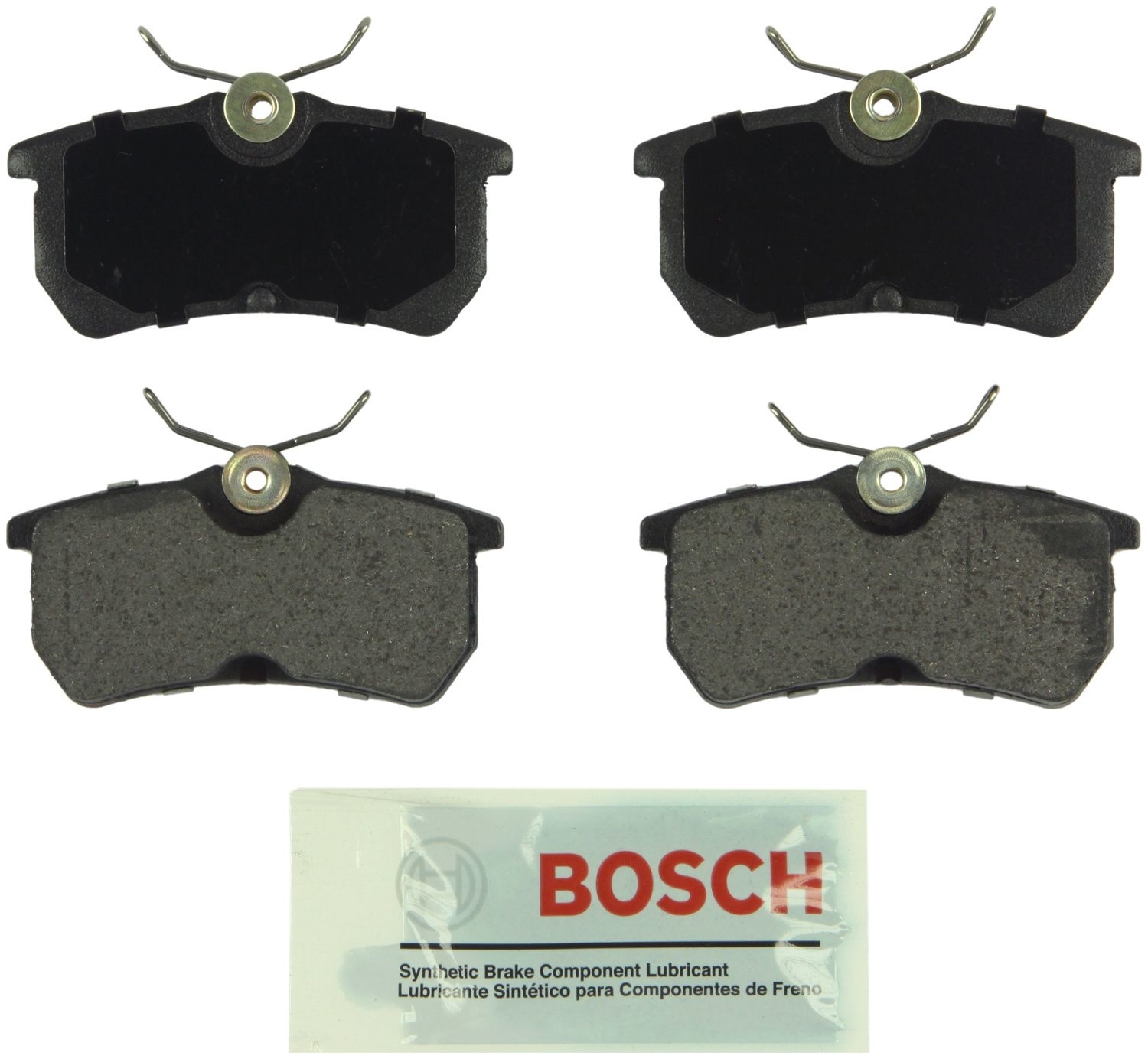 BOSCH BRAKE - Bosch Blue Semi-Metallic Brake Pads (Rear) - BQC BE886