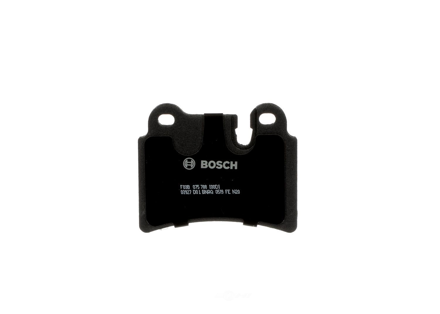 BOSCH BRAKE - Bosch QuietCast Semi-Metallic Brake Pads (Rear) - BQC BP1277