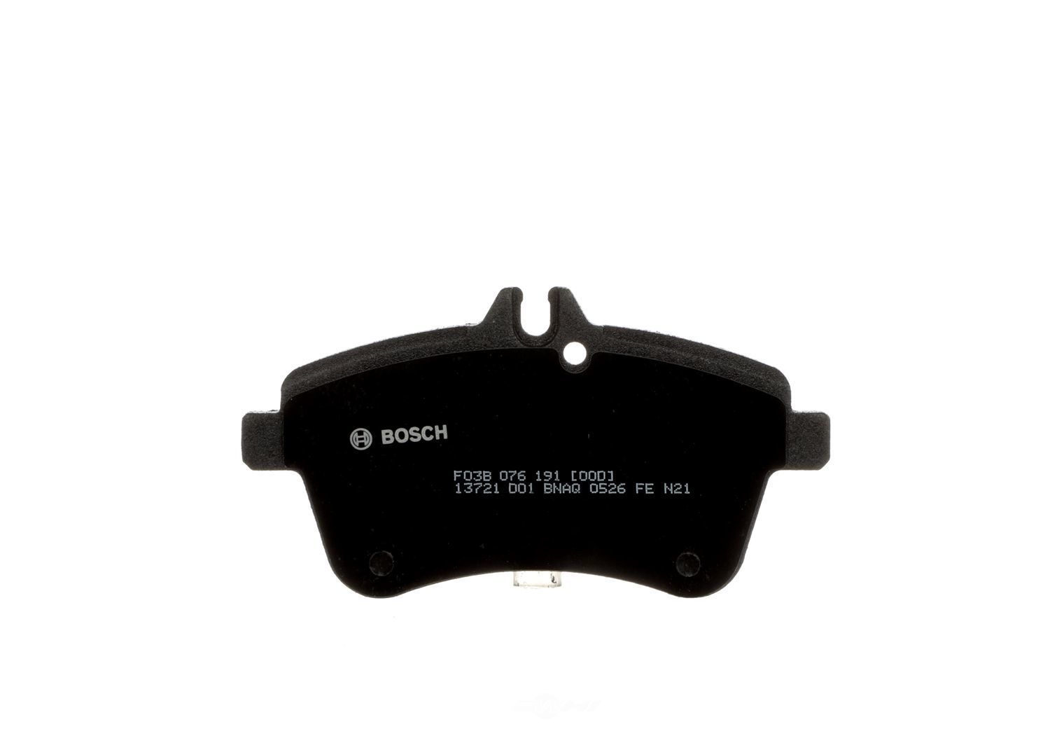 BOSCH BRAKE Bosch QuietCast Semi Metallic Brake Pads Part