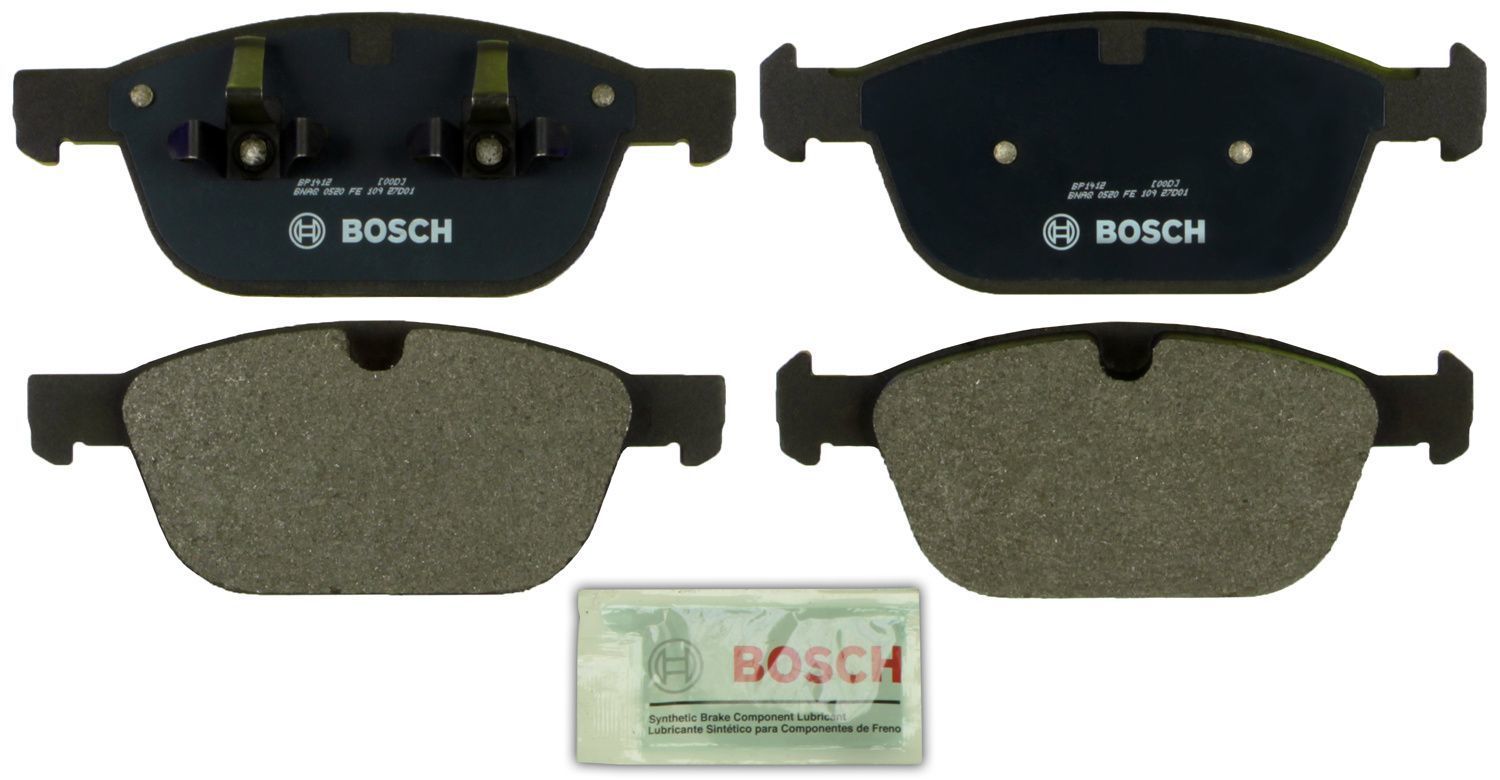 BOSCH BRAKE - Bosch QuietCast Semi-Metallic Brake Pads (Front) - BQC BP1412