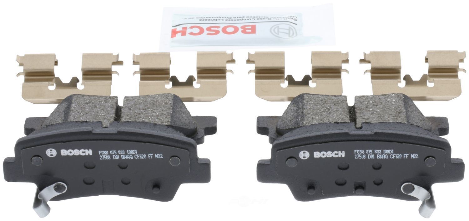 BOSCH BRAKE - Bosch QuietCast Brake Pad Ceramic Brake Pads (Rear) - BQC BP1544