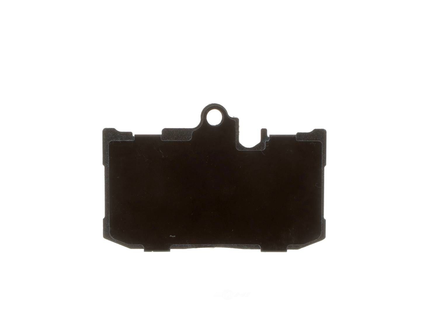 BOSCH BRAKE - Bosch Blue Semi-Metallic Brake Pads with Hardware - BQC - be1686h