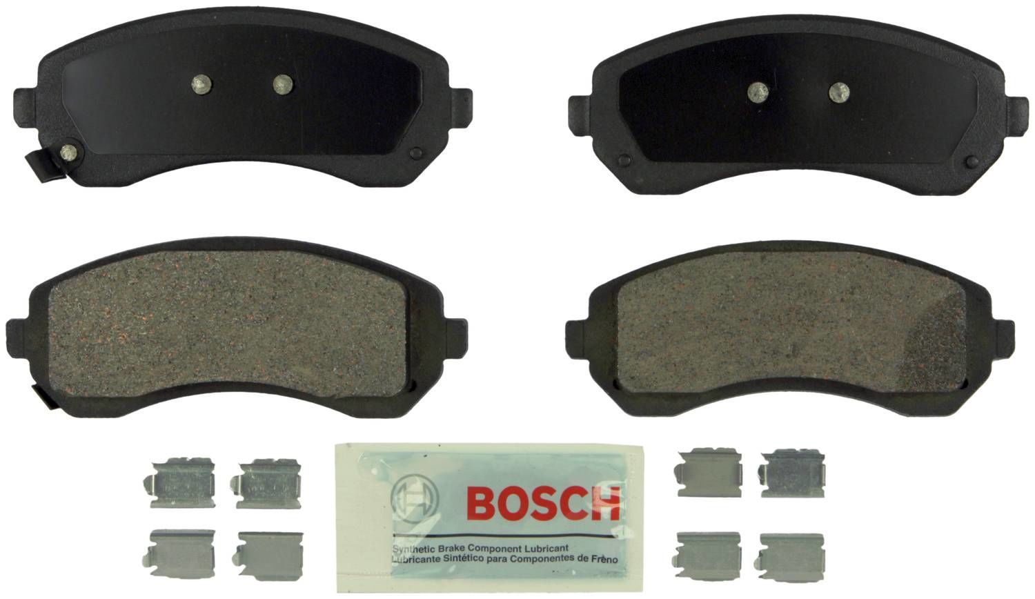 BOSCH BRAKE - Bosch Blue Semi-Metallic Brake Pads with Hardware - BQC - be844h