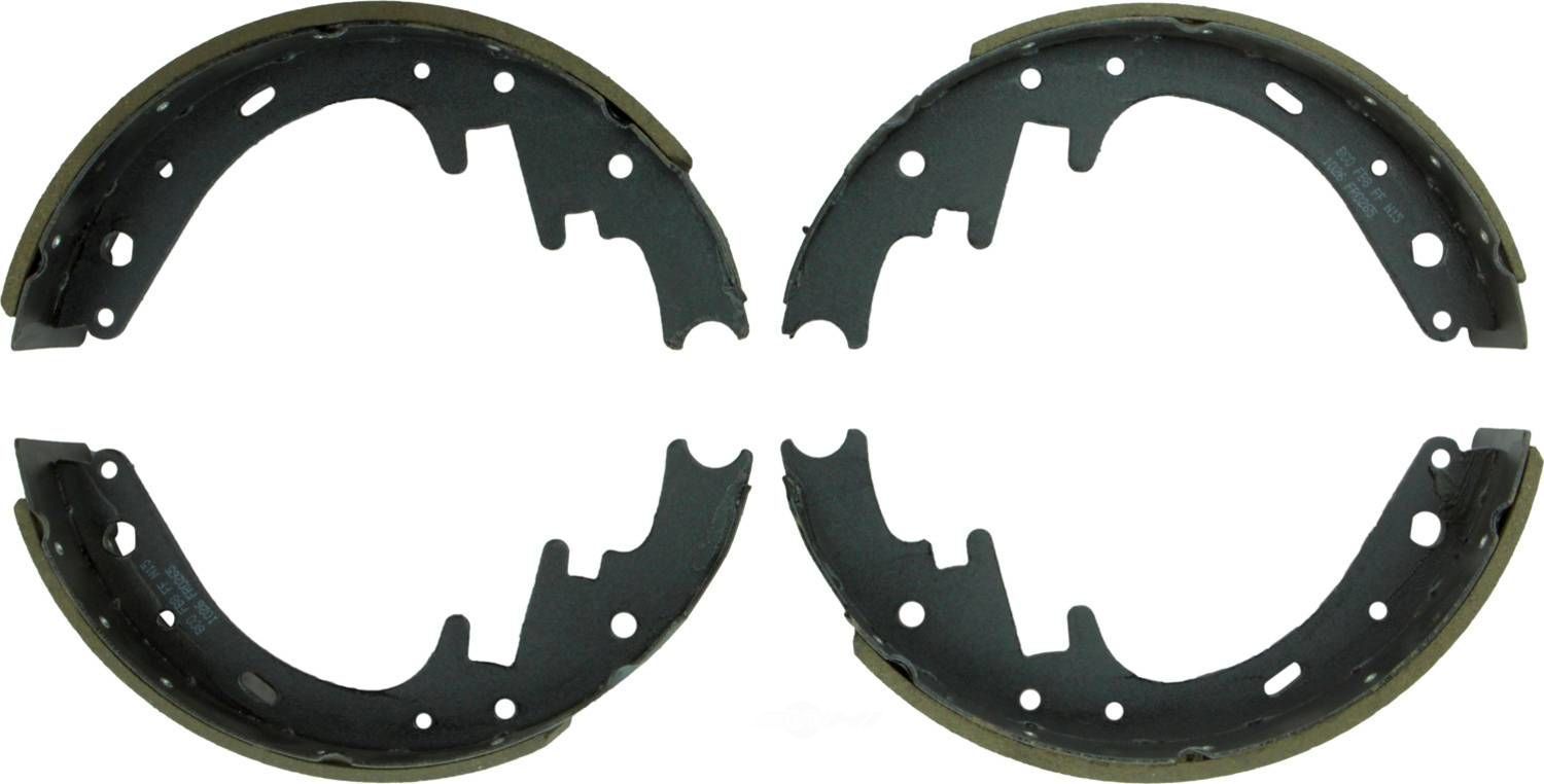 BOSCH BRAKE - Bosch Riveted Brake Shoe - BQC - bs265r