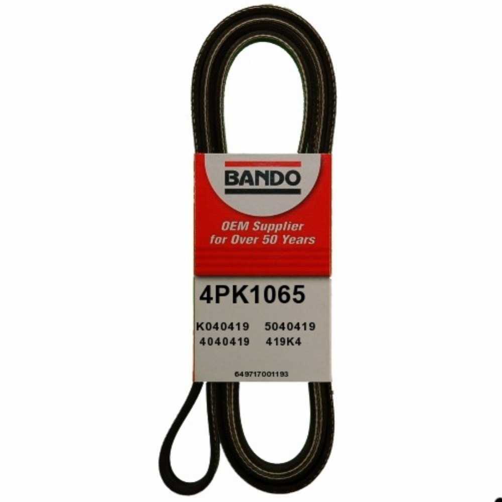 BANDO - Rib Ace Precision Engineered V-Ribbed Belt (Power Steering) - BWO 4PK1065
