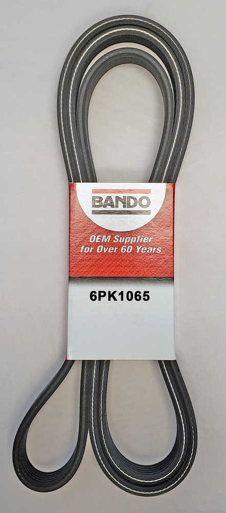 BANDO - Rib Ace Precision Engineered V-Ribbed Belt (Water Pump and Alternator) - BWO 6PK1065
