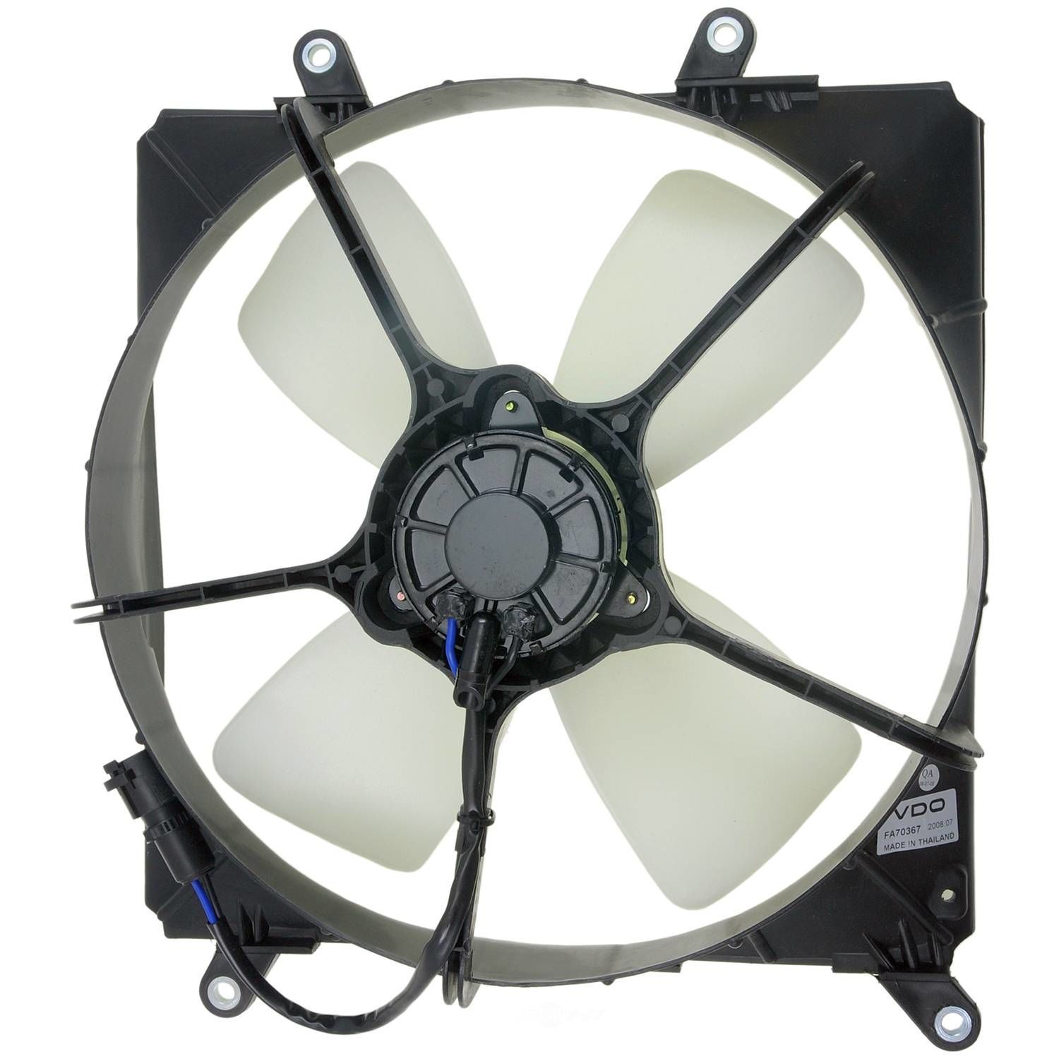 CONTINENTAL AUTOMOTIVE - Engine Cooling Fan Assembly - CA1 FA70367