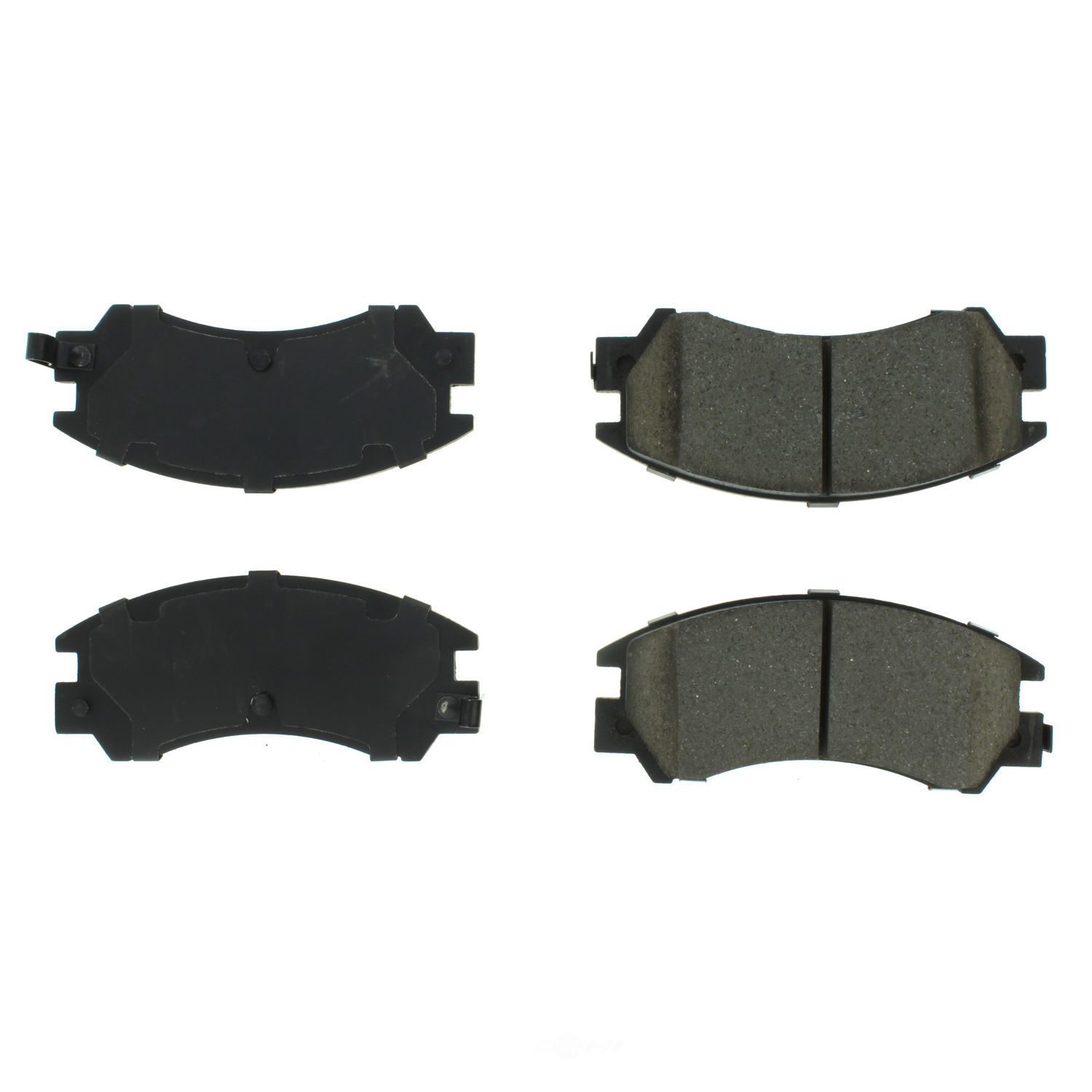 CENTRIC PARTS - C-TEK Semi-Metallic Disc Brake Pad Sets - CEC 102.03110