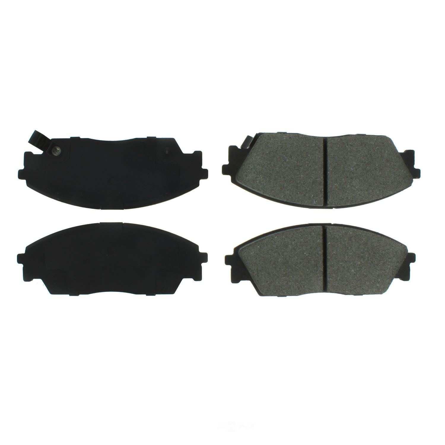 CENTRIC PARTS - C-TEK Semi-Metallic Disc Brake Pad Sets - CEC 102.03730