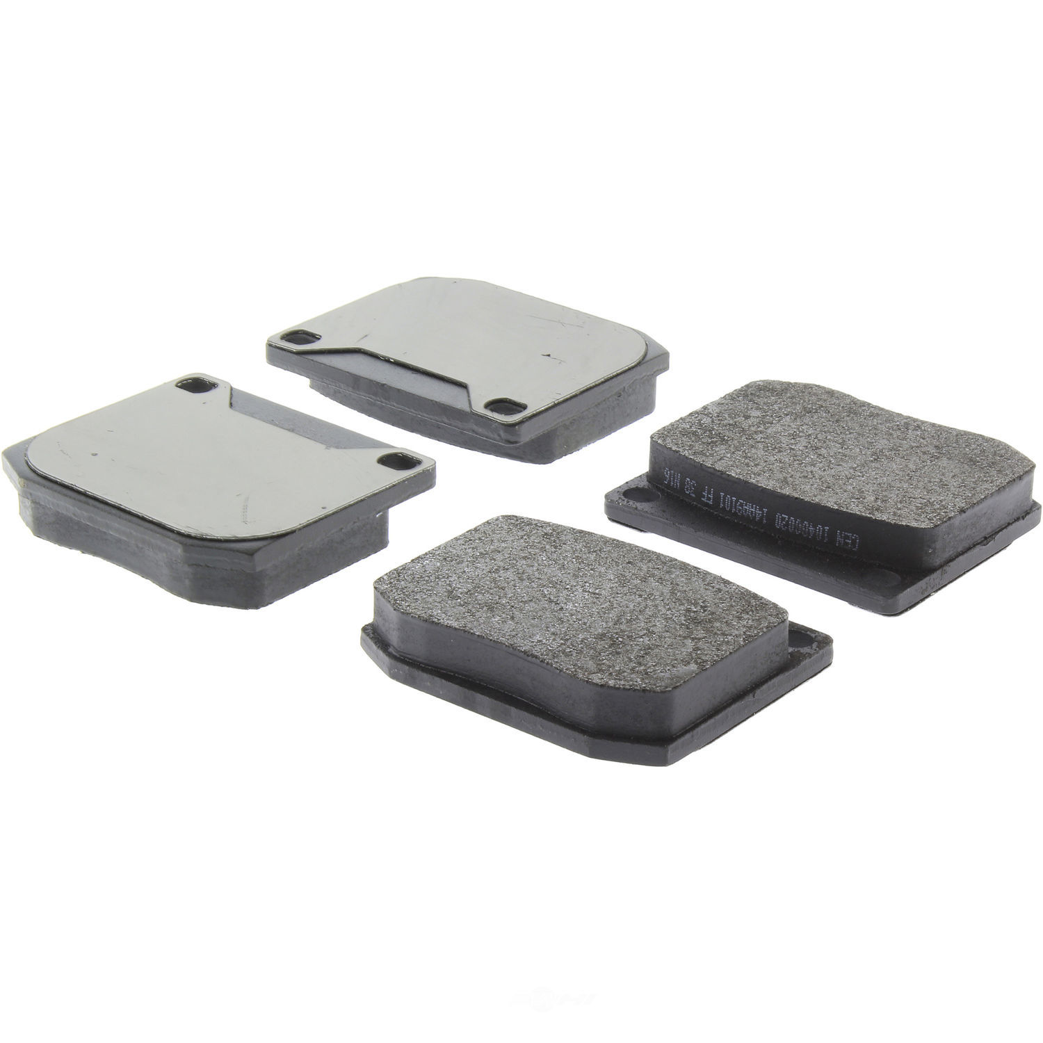 CENTRIC PARTS - Centric Posi Quiet Advanced Semi-Metallic Disc Brake Pad Sets (Front) - CEC 104.00020