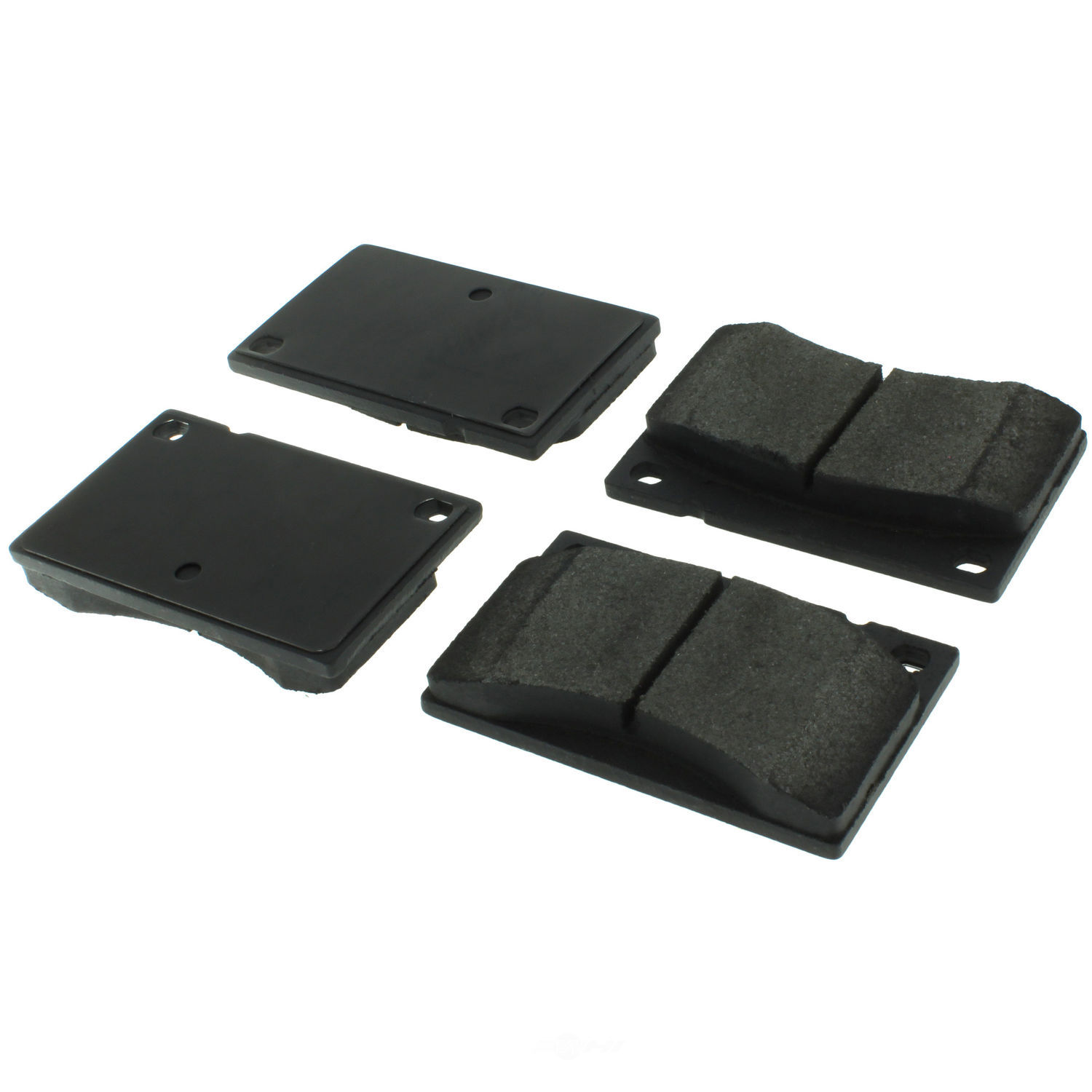 CENTRIC PARTS - Centric Posi Quiet Advanced Semi-Metallic Disc Brake Pad Sets (Front) - CEC 104.00430