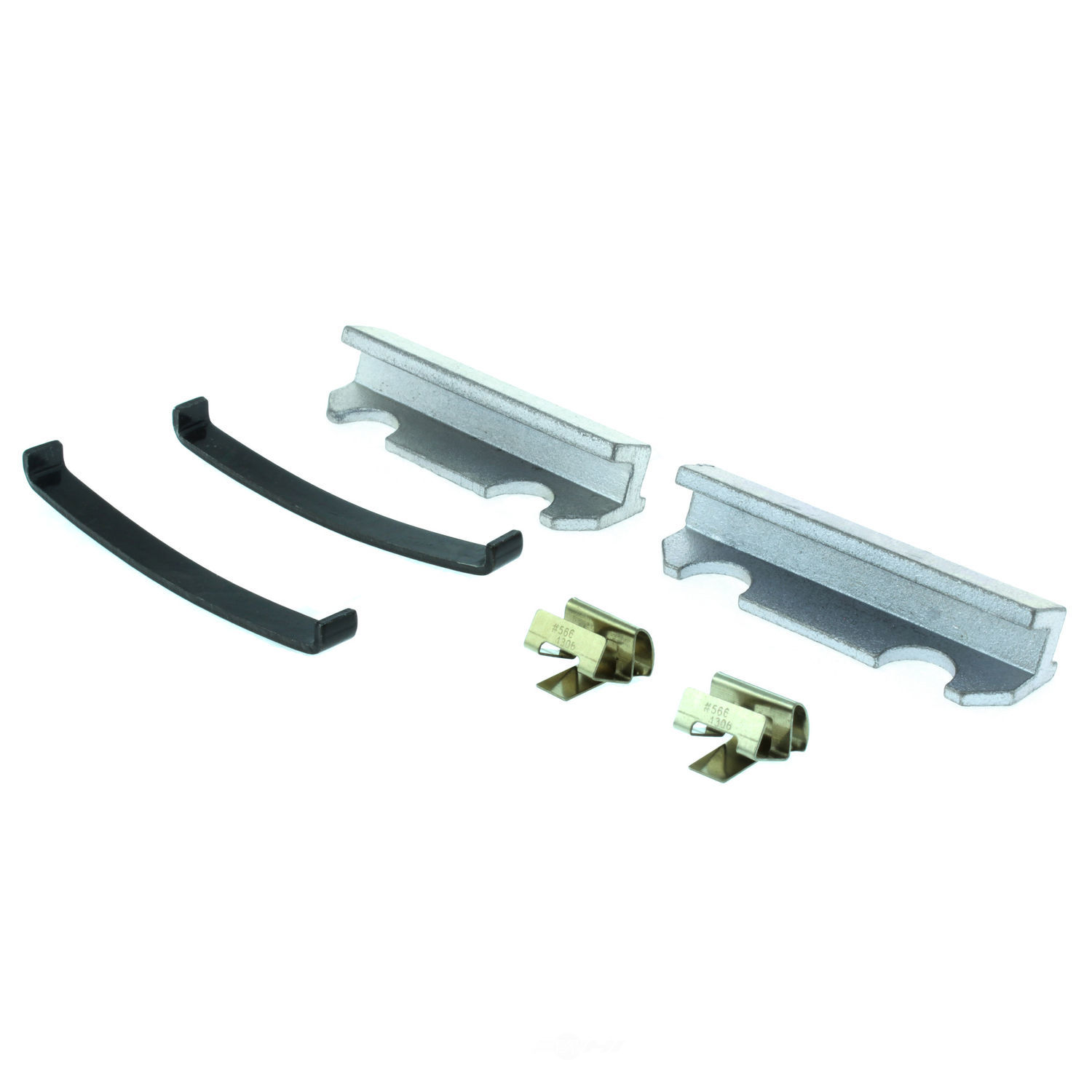 CENTRIC PARTS - Centric Posi Quiet Advanced Semi-Metallic Disc Brake Pad Sets - CEC 104.00500
