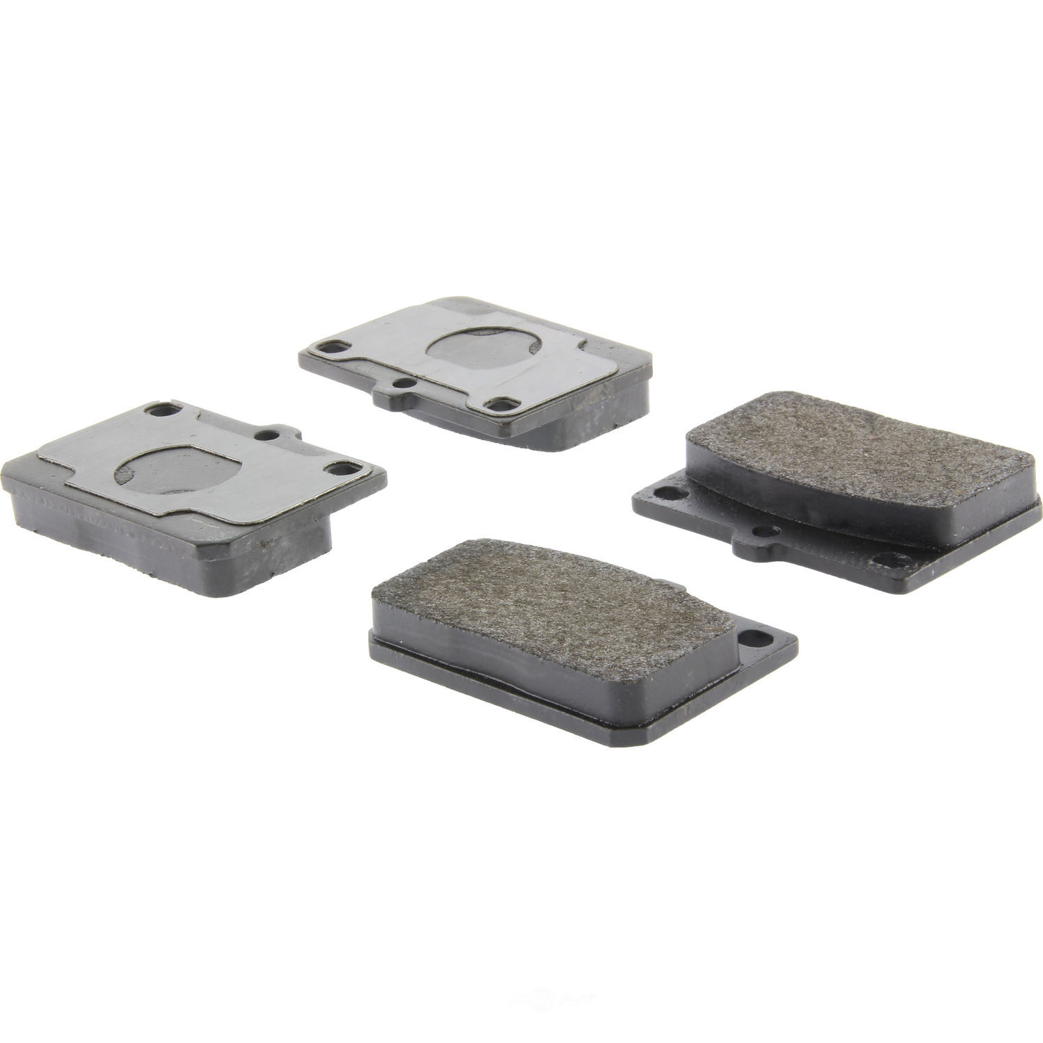 CENTRIC PARTS - Centric Posi Quiet Advanced Semi-Metallic Disc Brake Pad Sets (Front) - CEC 104.01010
