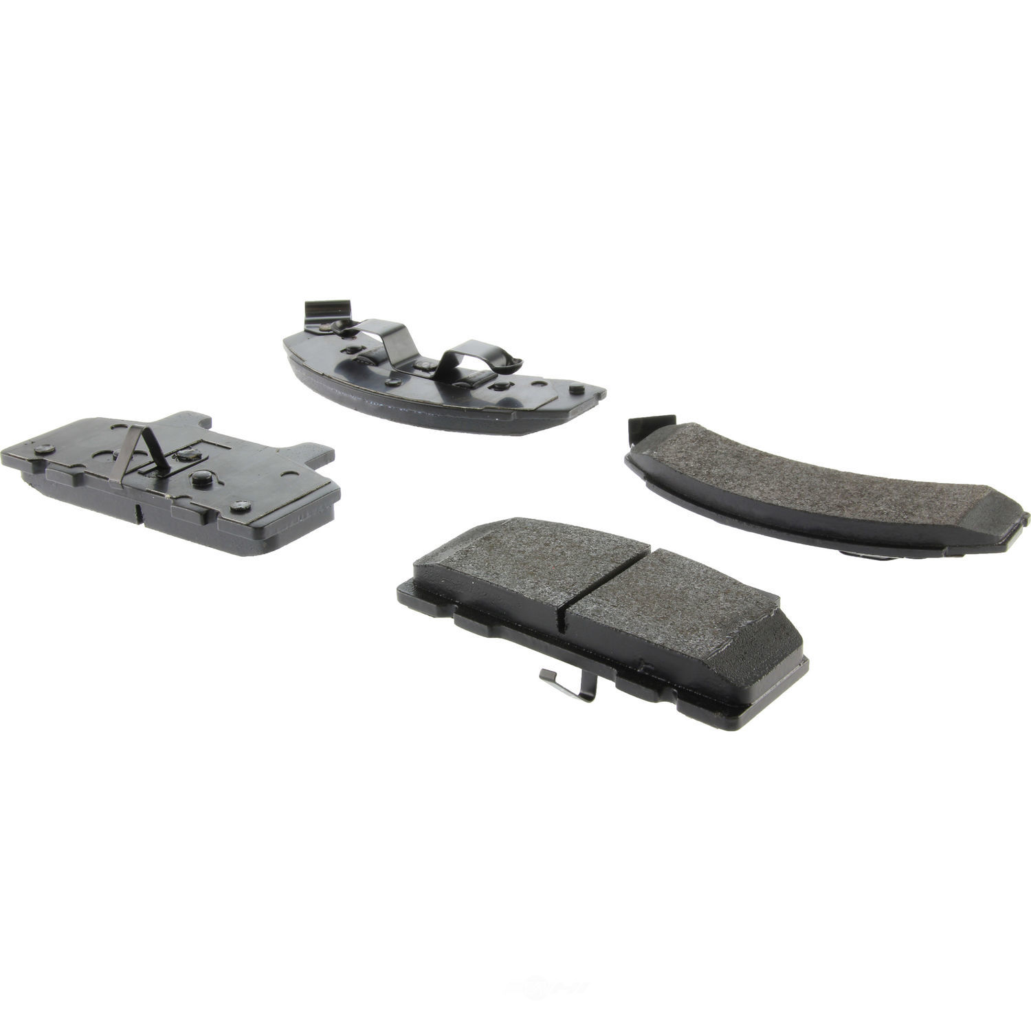 CENTRIC PARTS - Centric Posi Quiet Advanced Semi-Metallic Disc Brake Pad Sets (Front) - CEC 104.02150