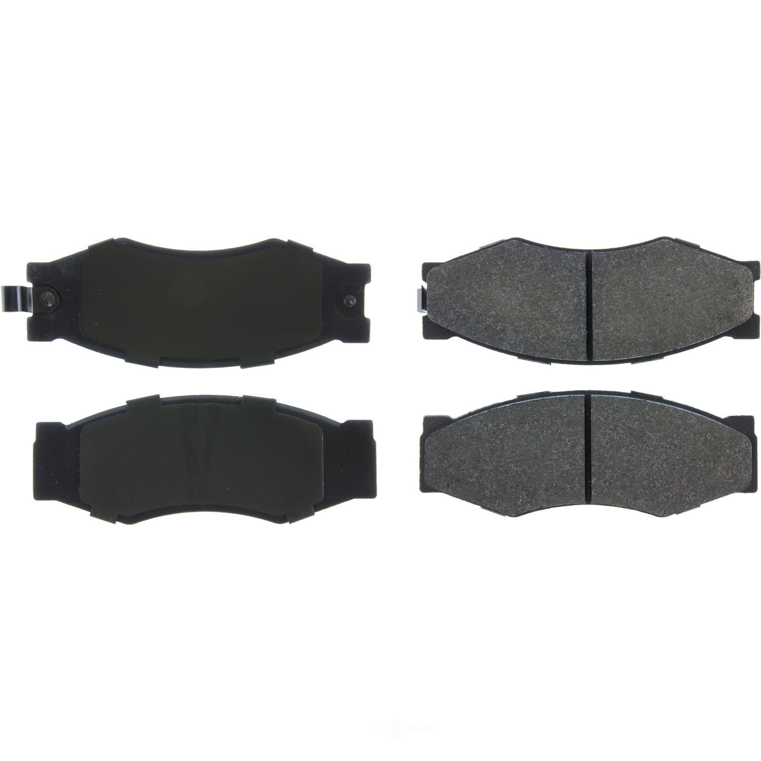 CENTRIC PARTS - Centric Posi Quiet Advanced Semi-Metallic Disc Brake Pad Sets - CEC 104.02660