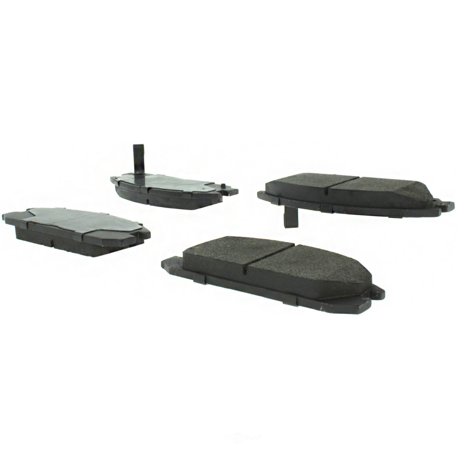 CENTRIC PARTS - Centric Posi Quiet Advanced Semi-Metallic Disc Brake Pad Sets (Front) - CEC 104.03340