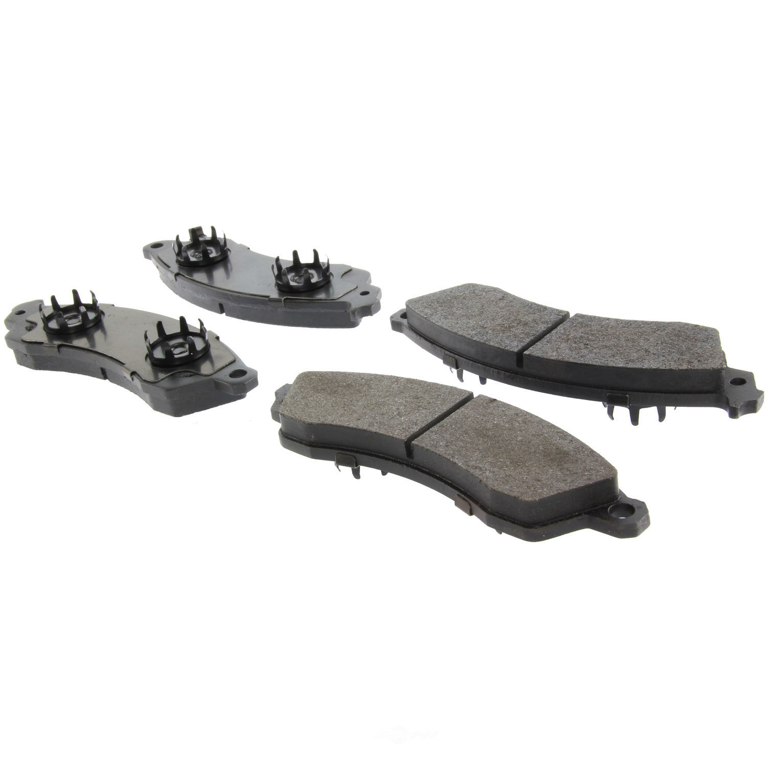 CENTRIC PARTS - Centric Posi Quiet Advanced Semi-Metallic Disc Brake Pad Sets (Front) - CEC 104.04120