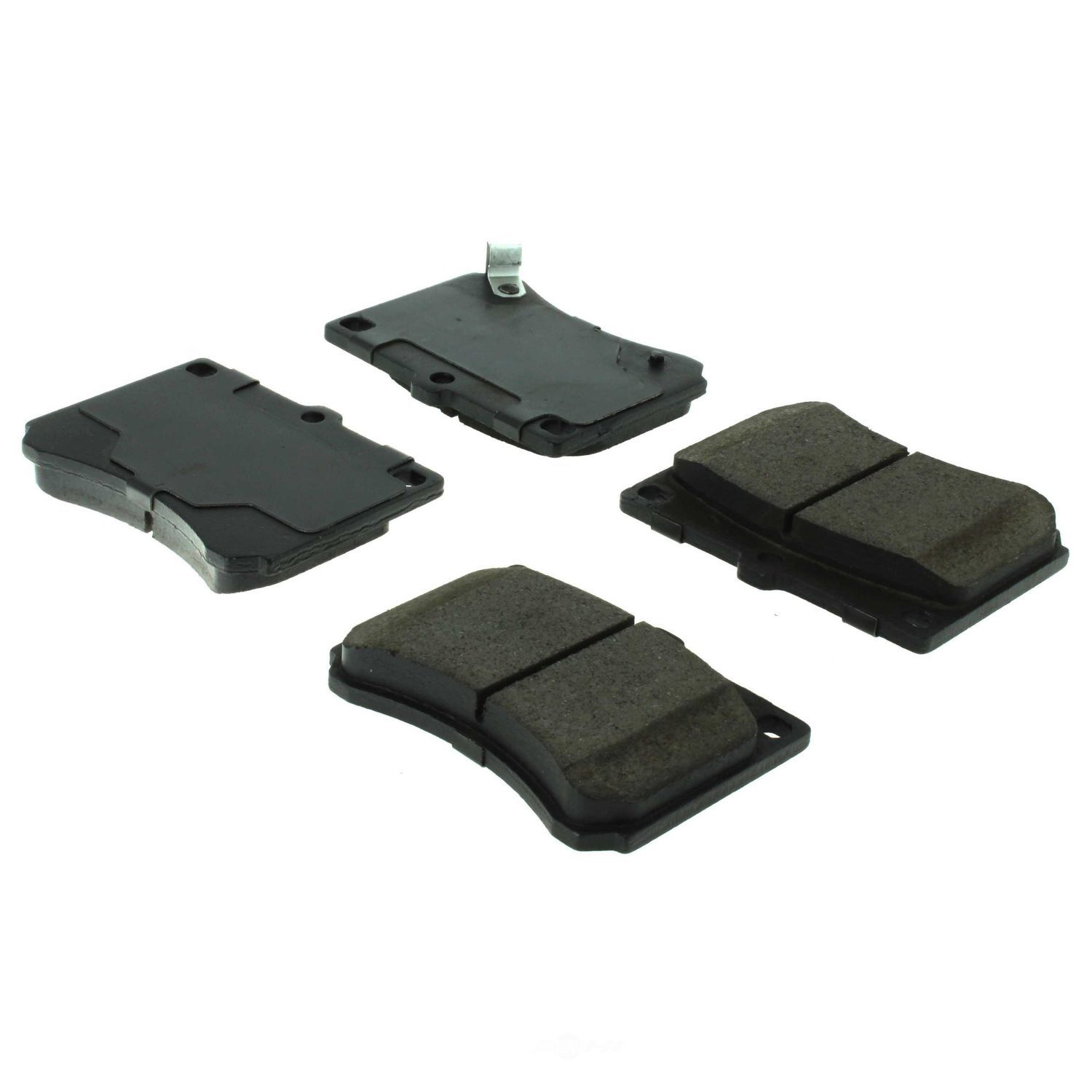 CENTRIC PARTS - Centric Posi Quiet Advanced Semi-Metallic Disc Brake Pad Sets (Front) - CEC 104.04730