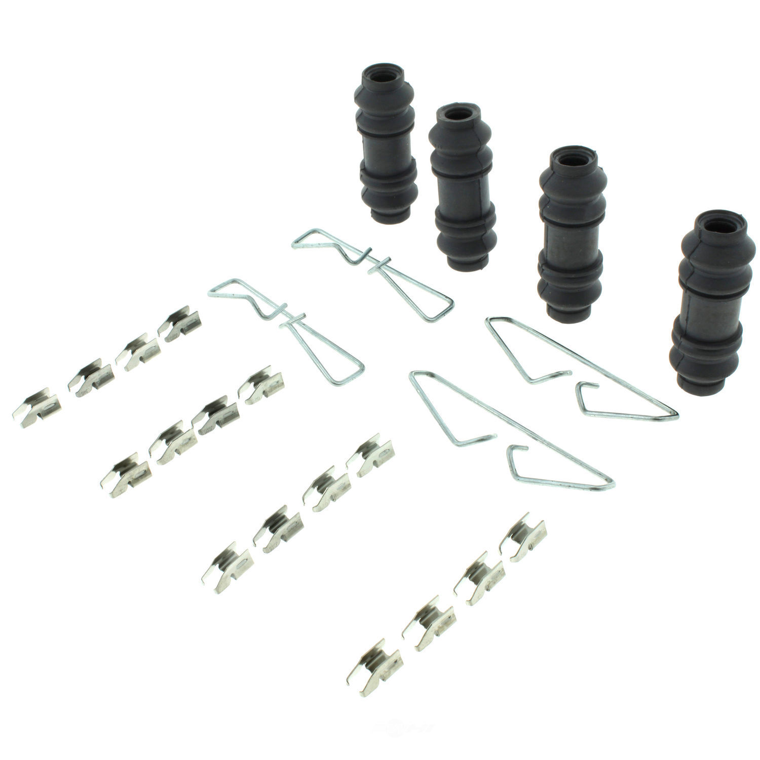 CENTRIC PARTS - Centric Posi Quiet Advanced Semi-Metallic Disc Brake Pad Sets (Front) - CEC 104.04770