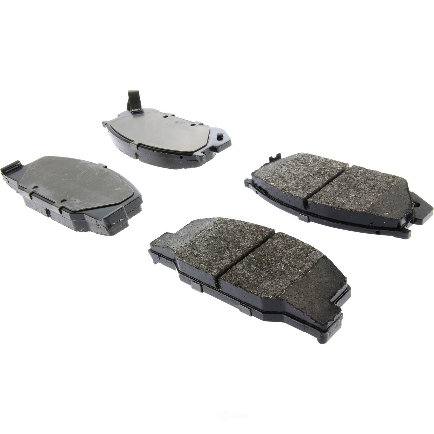 CENTRIC PARTS - Centric Posi Quiet Advanced Semi-Metallic Disc Brake Pad Sets (Front) - CEC 104.05270