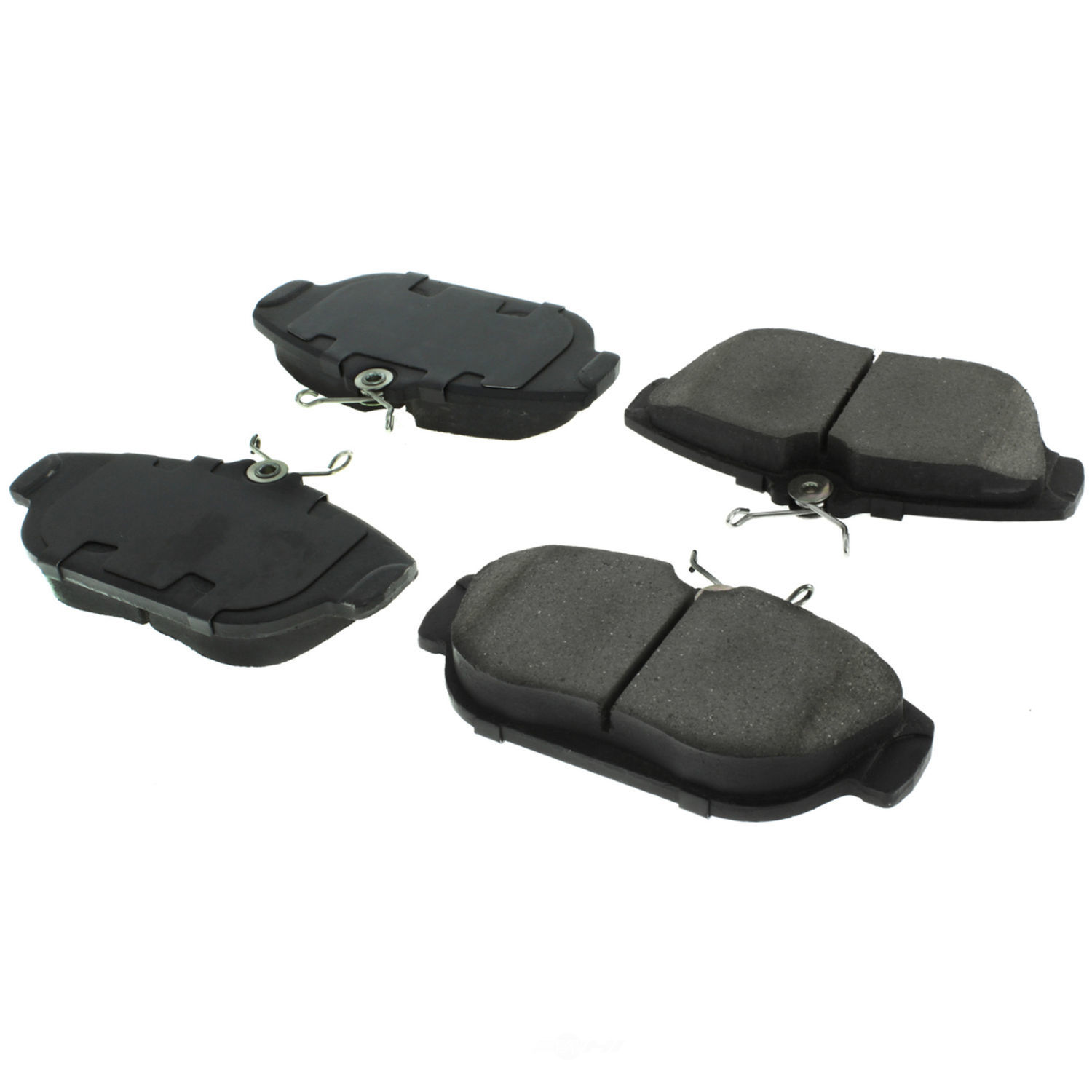 CENTRIC PARTS - Centric Posi Quiet Advanced Semi-Metallic Disc Brake Pad Sets (Front) - CEC 104.05420