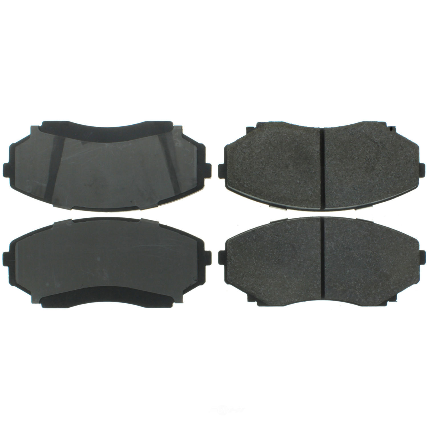 CENTRIC PARTS - Centric Posi Quiet Advanced Semi-Metallic Disc Brake Pad Sets - CEC 104.05510