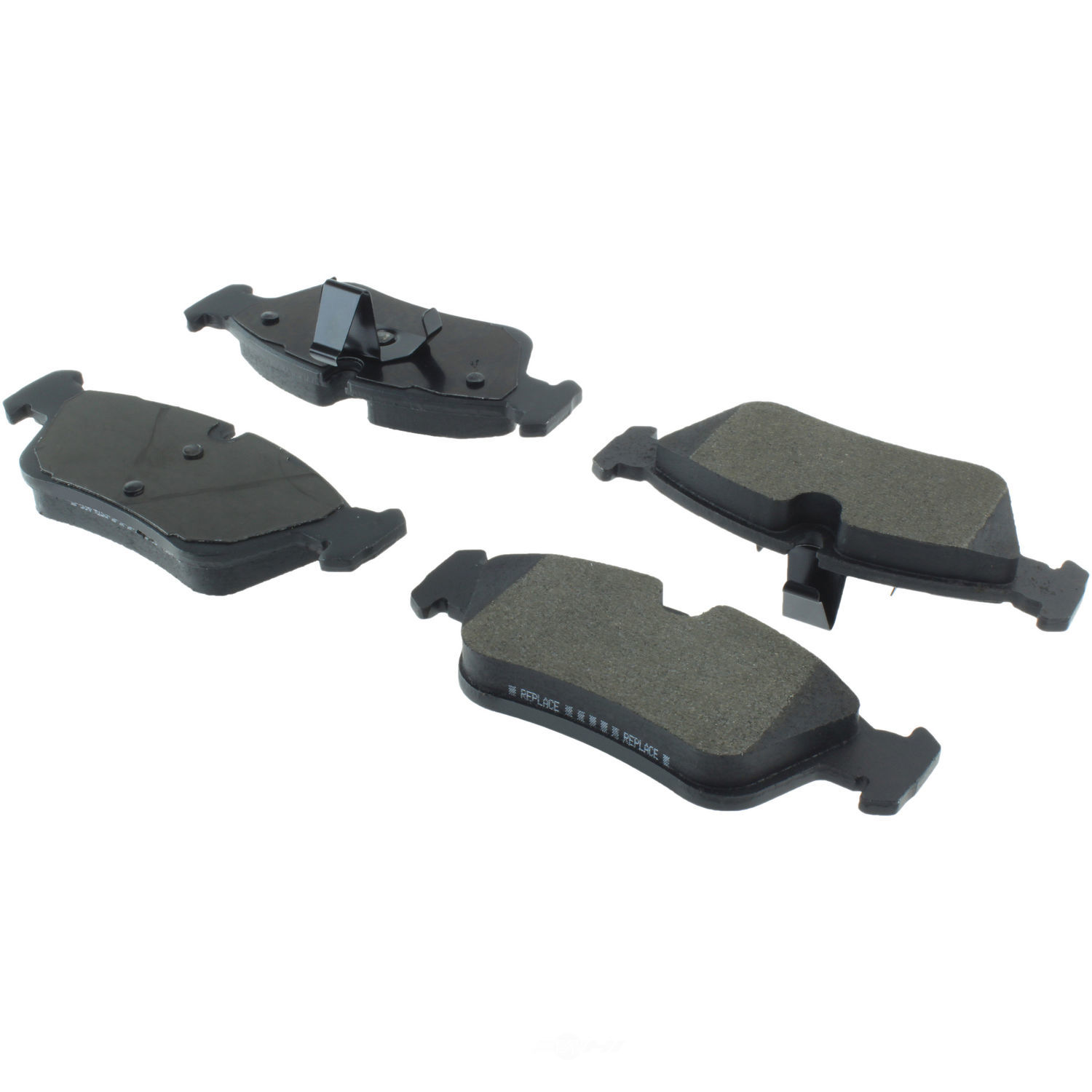 CENTRIC PARTS - Centric Posi Quiet Advanced Semi-Metallic Disc Brake Pad Sets (Front) - CEC 104.05580