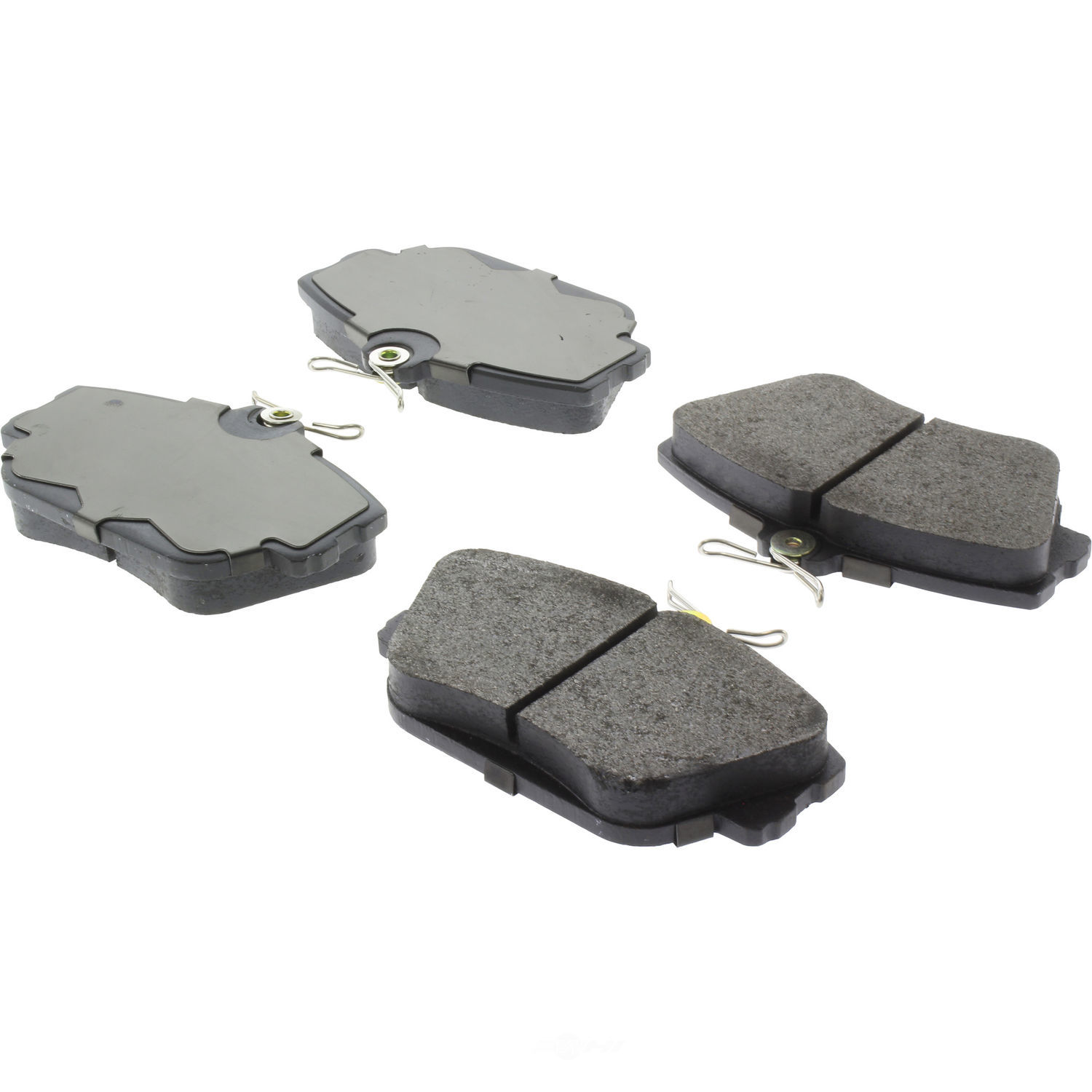 CENTRIC PARTS - Centric Posi Quiet Advanced Semi-Metallic Disc Brake Pad Sets (Front) - CEC 104.05980