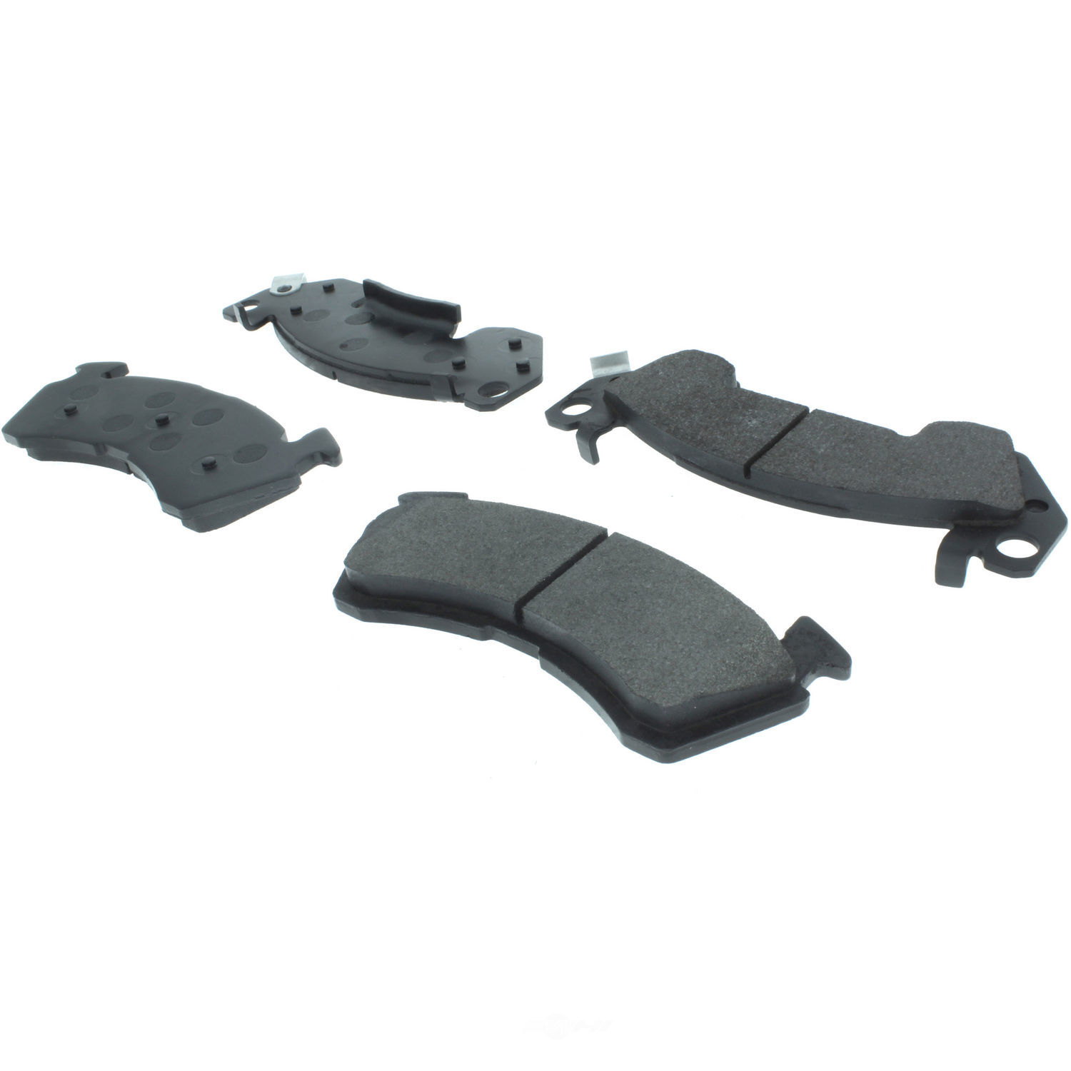 CENTRIC PARTS - Centric Posi Quiet Advanced Semi-Metallic Disc Brake Pad Sets (Front) - CEC 104.06140