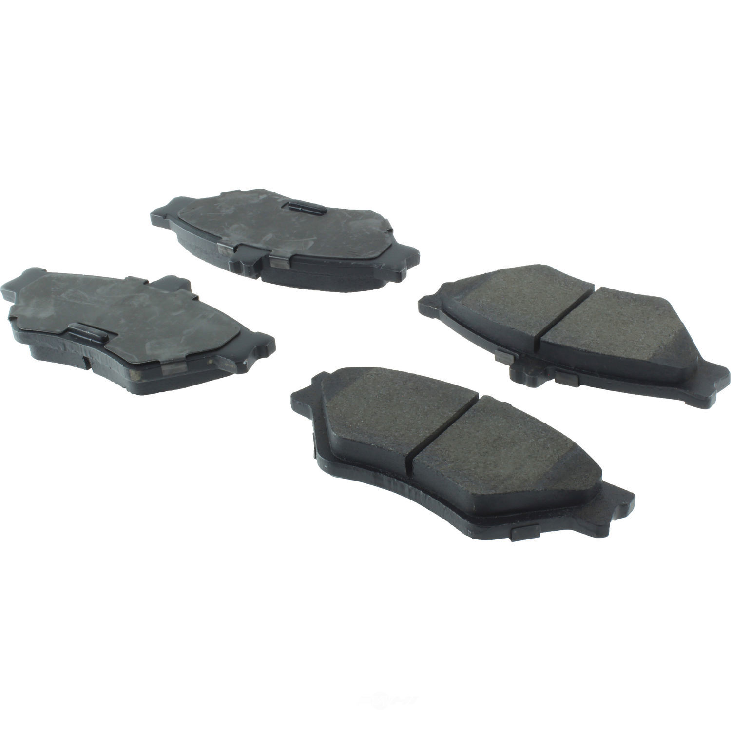 CENTRIC PARTS - Centric Posi Quiet Advanced Semi-Metallic Disc Brake Pad Sets (Front) - CEC 104.06780