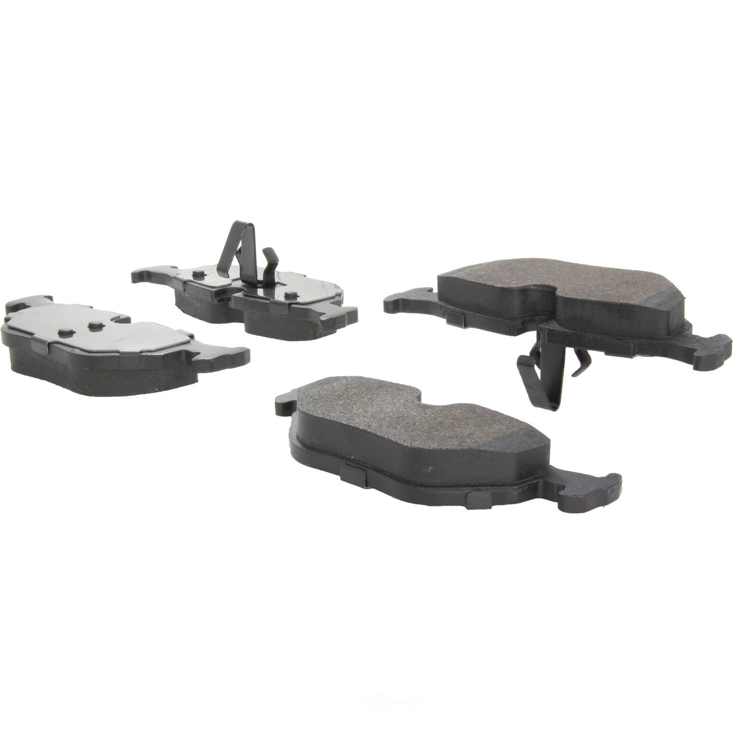 CENTRIC PARTS - Centric Posi Quiet Advanced Semi-Metallic Disc Brake Pad Sets (Rear) - CEC 104.06920