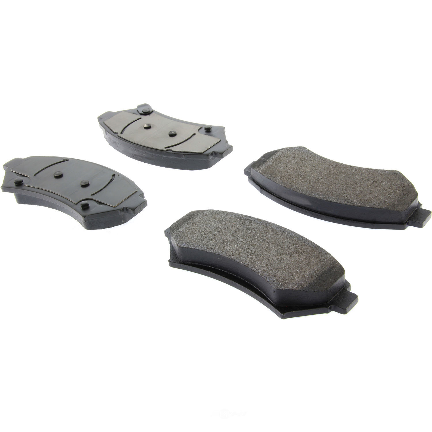 CENTRIC PARTS - Centric Posi Quiet Advanced Semi-Metallic Disc Brake Pad Sets (Front) - CEC 104.06990