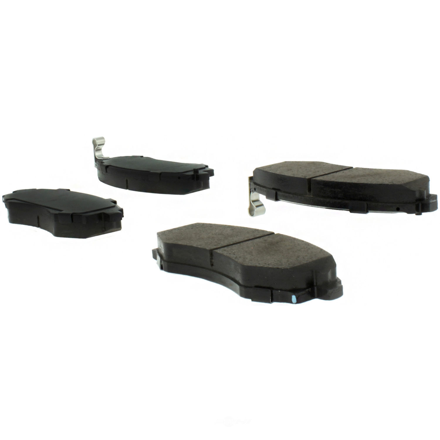 CENTRIC PARTS - Centric Posi Quiet Advanced Semi-Metallic Disc Brake Pad Sets (Front) - CEC 104.07000