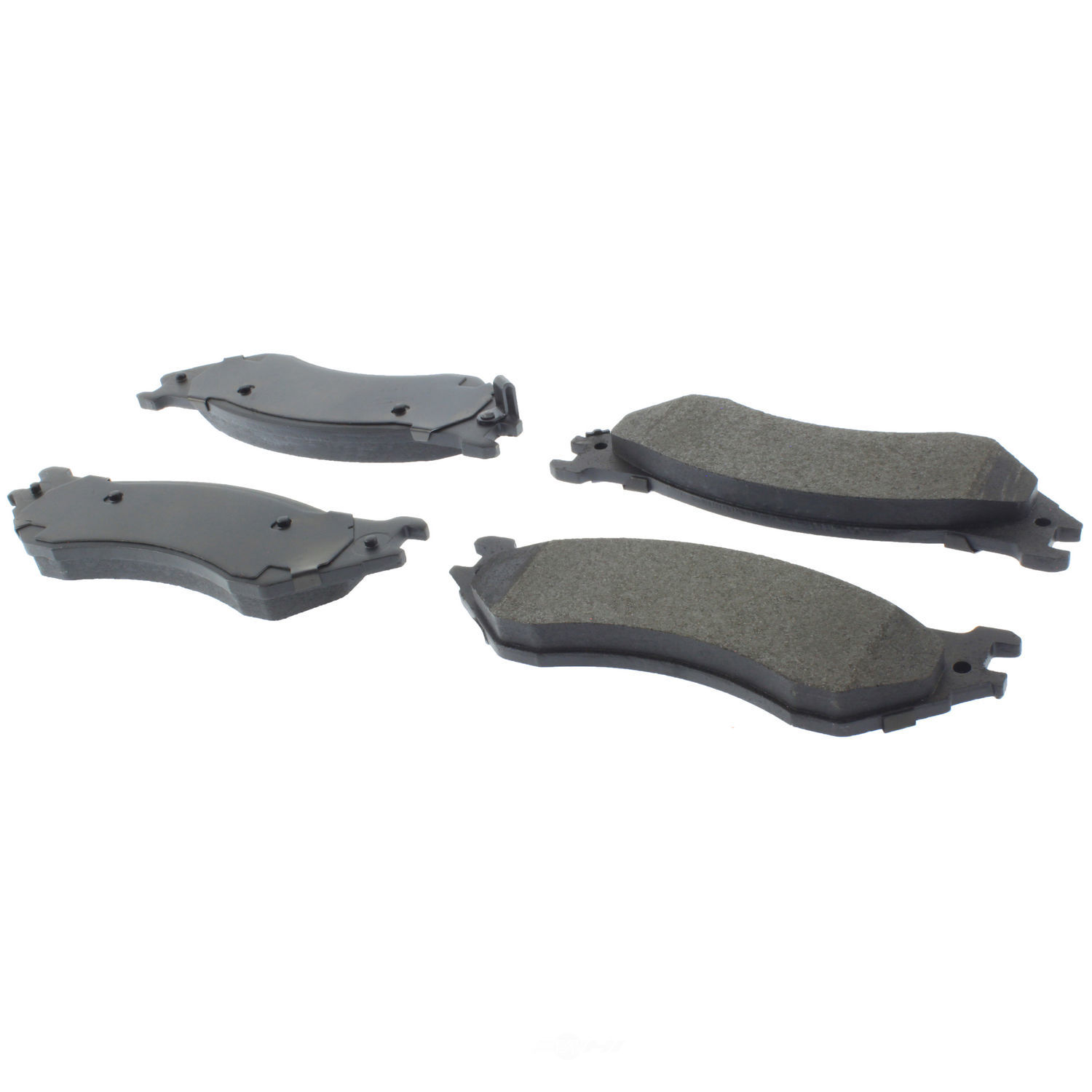 CENTRIC PARTS - Centric Posi Quiet Advanced Semi-Metallic Disc Brake Pad Sets (Front) - CEC 104.07020