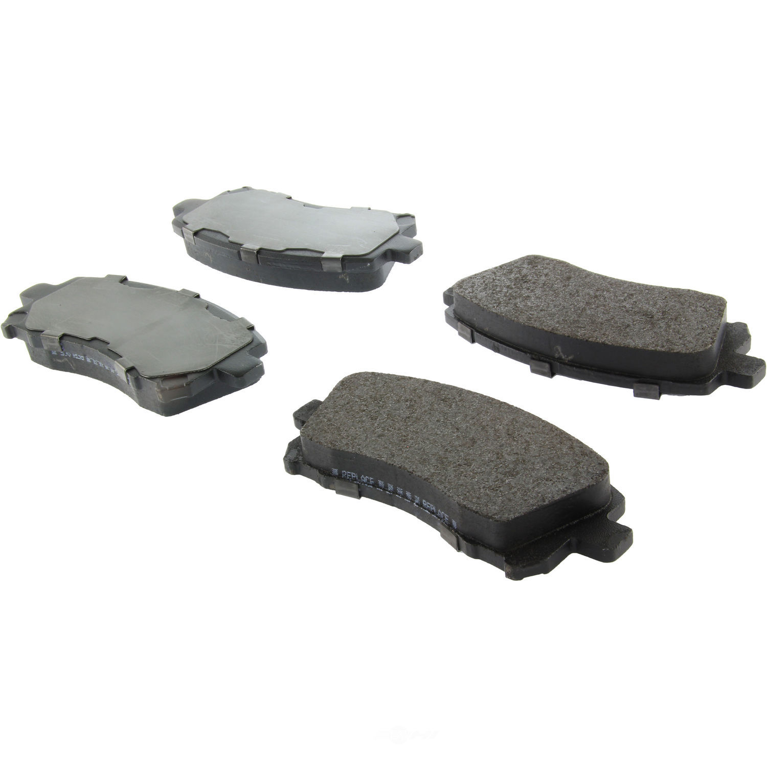 CENTRIC PARTS - Centric Posi Quiet Advanced Semi-Metallic Disc Brake Pad Sets - CEC 104.07210