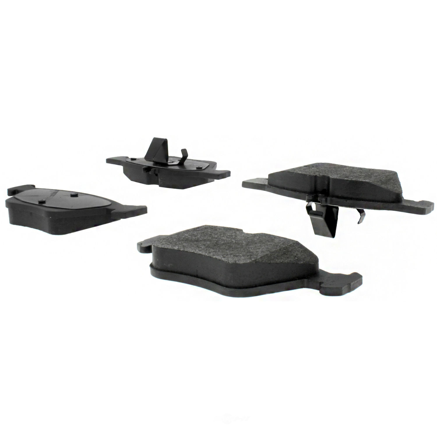 CENTRIC PARTS - Centric Posi Quiet Advanced Semi-Metallic Disc Brake Pad Sets (Front) - CEC 104.07400