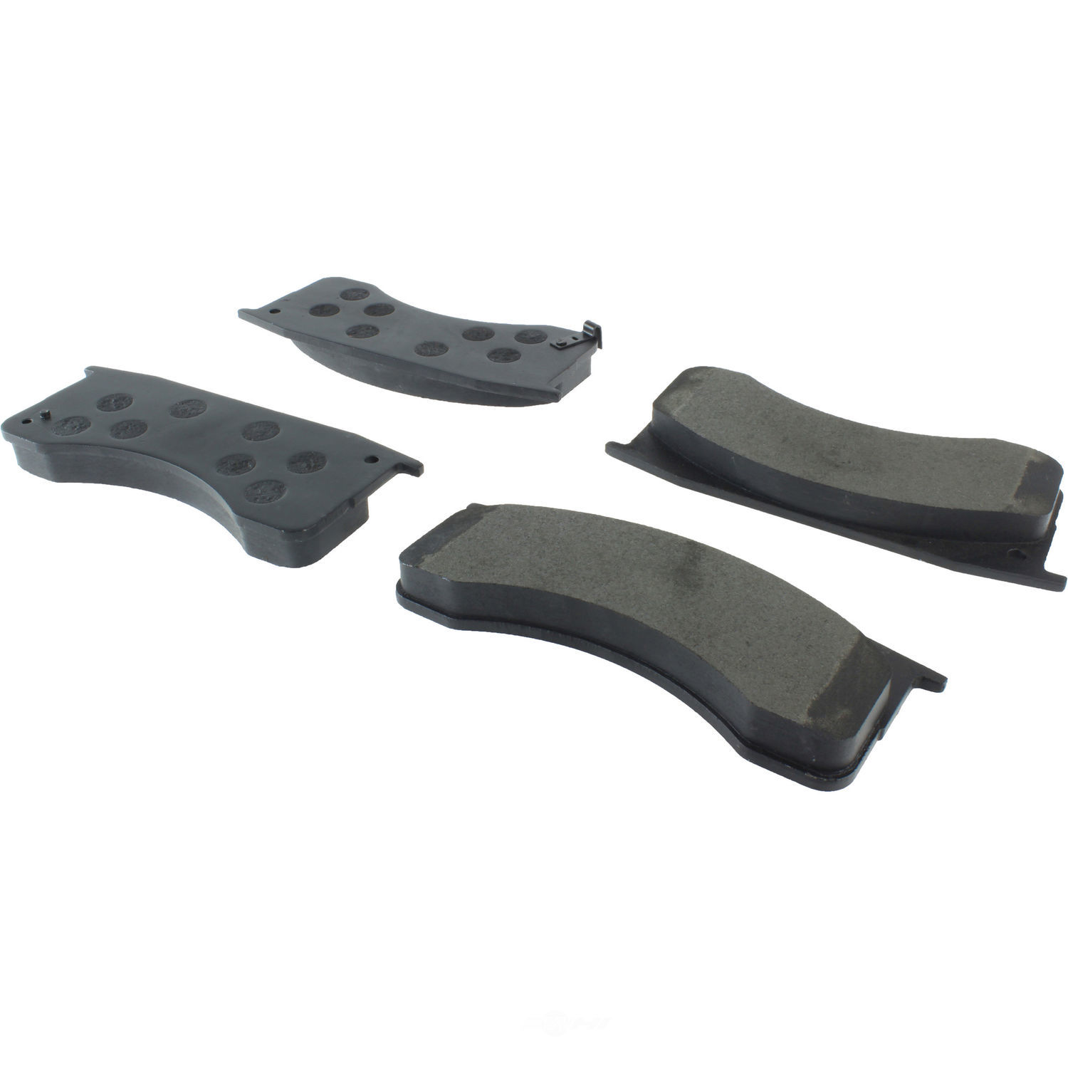 CENTRIC PARTS - Posi-Quiet Metallic Disc Brake Pad w/Shims & Hardware (Front) - CEC 104.07690