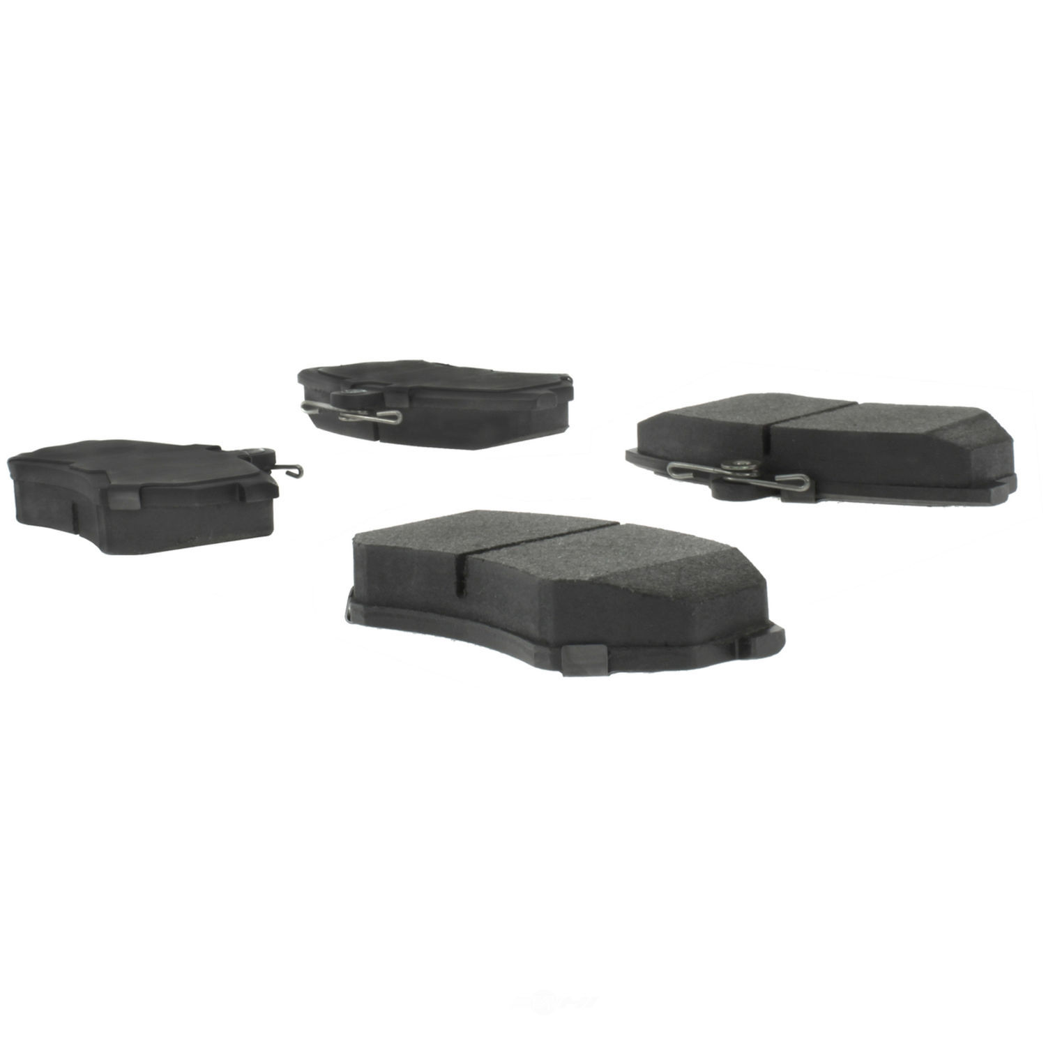 CENTRIC PARTS - Centric Posi Quiet Advanced Semi-Metallic Disc Brake Pad Sets (Front) - CEC 104.07800