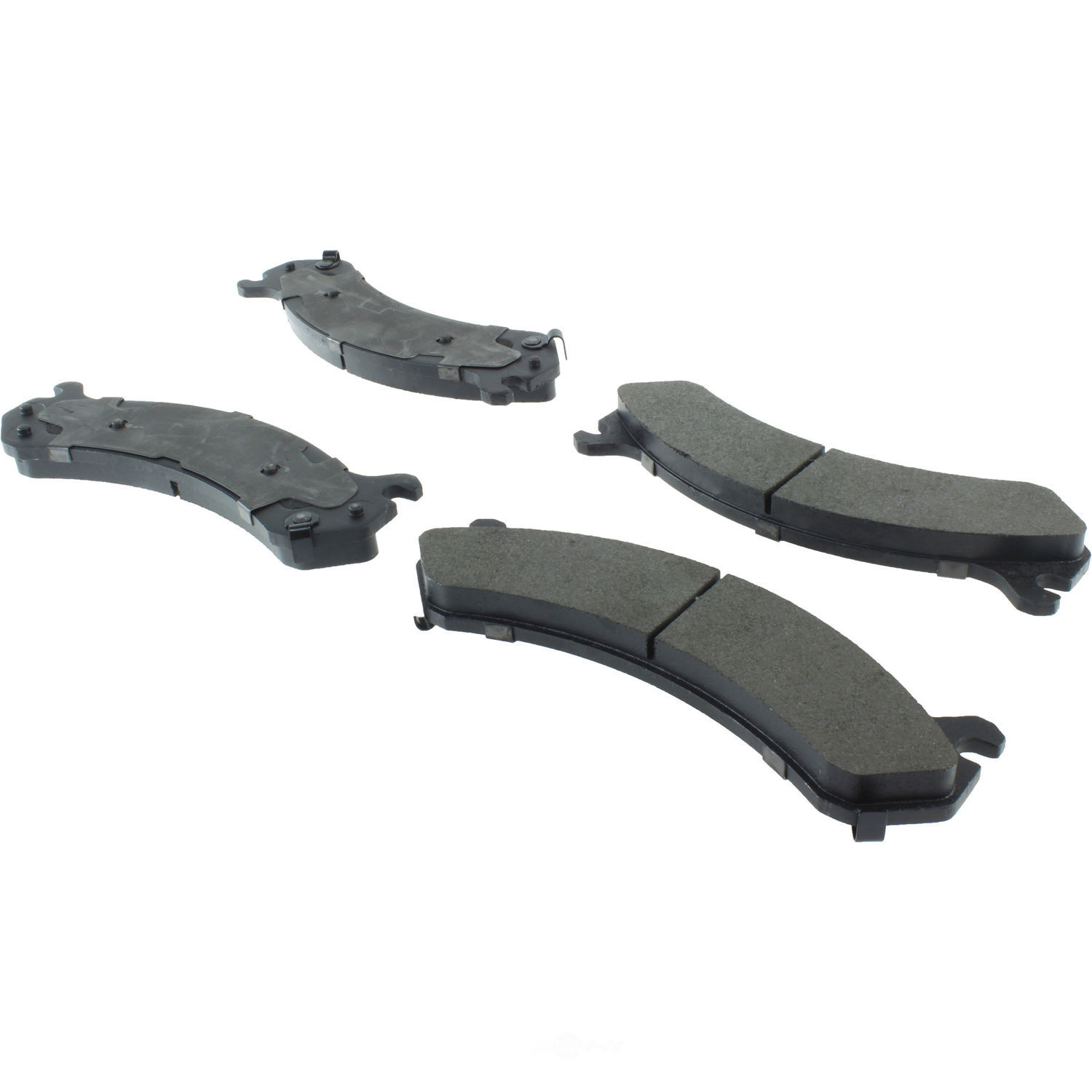 CENTRIC PARTS - Centric Posi Quiet Advanced Semi-Metallic Disc Brake Pad Sets (Front) - CEC 104.07840