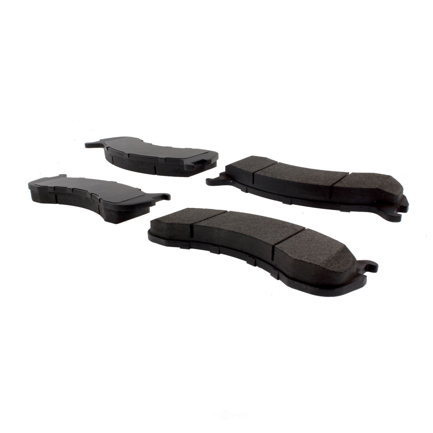 CENTRIC PARTS - Posi-Quiet Metallic Disc Brake Pad w/Shims & Hardware (Rear) - CEC 104.07861